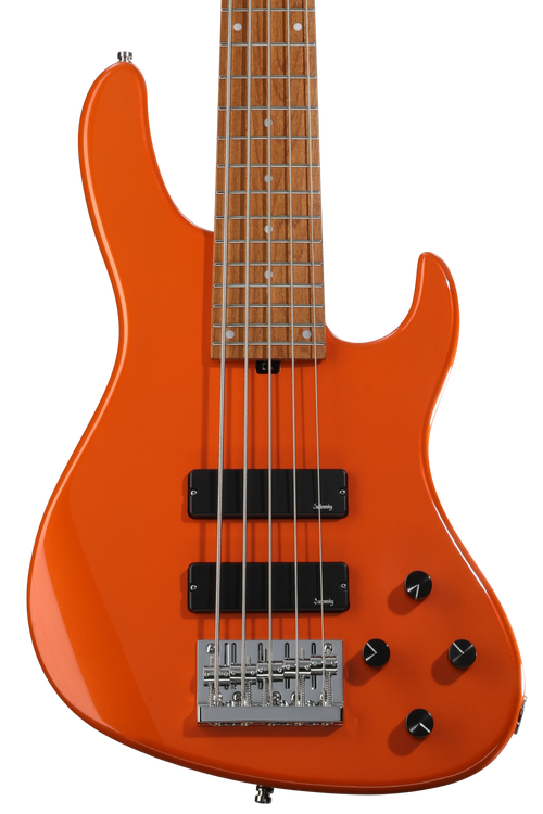 Sadowsky TYO エレキベース 5弦ベース キャンディアップルオレンジ Sadowsky MetroExpress Modern Bass Guitar - Candy Apple Orange