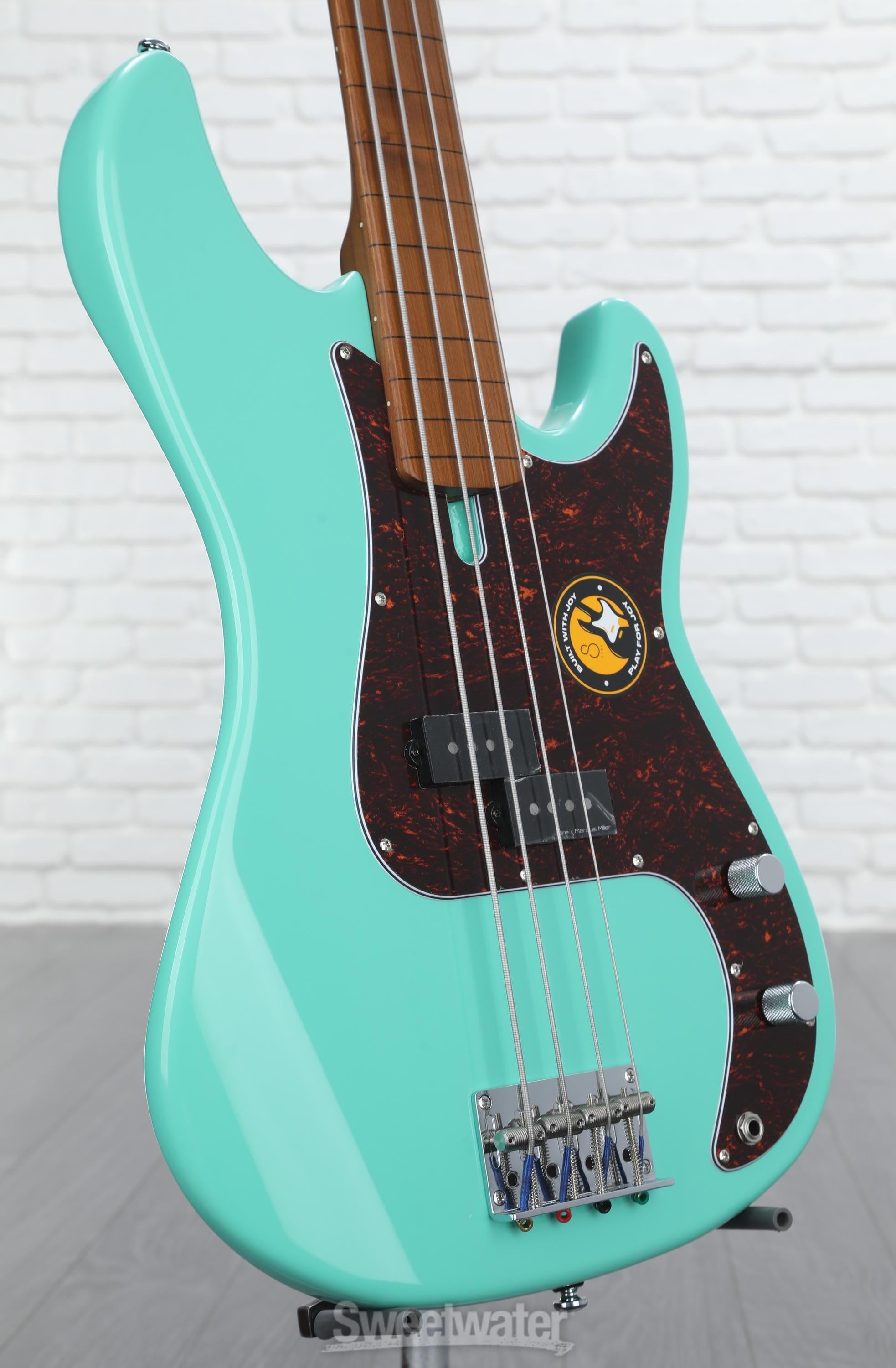 Sire Marcus Miller P5 Alder Fretless 4-string Bass Guitar