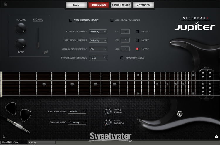 Impact Soundworks Shreddage 3 Jupiter Electric Guitar Virtual
