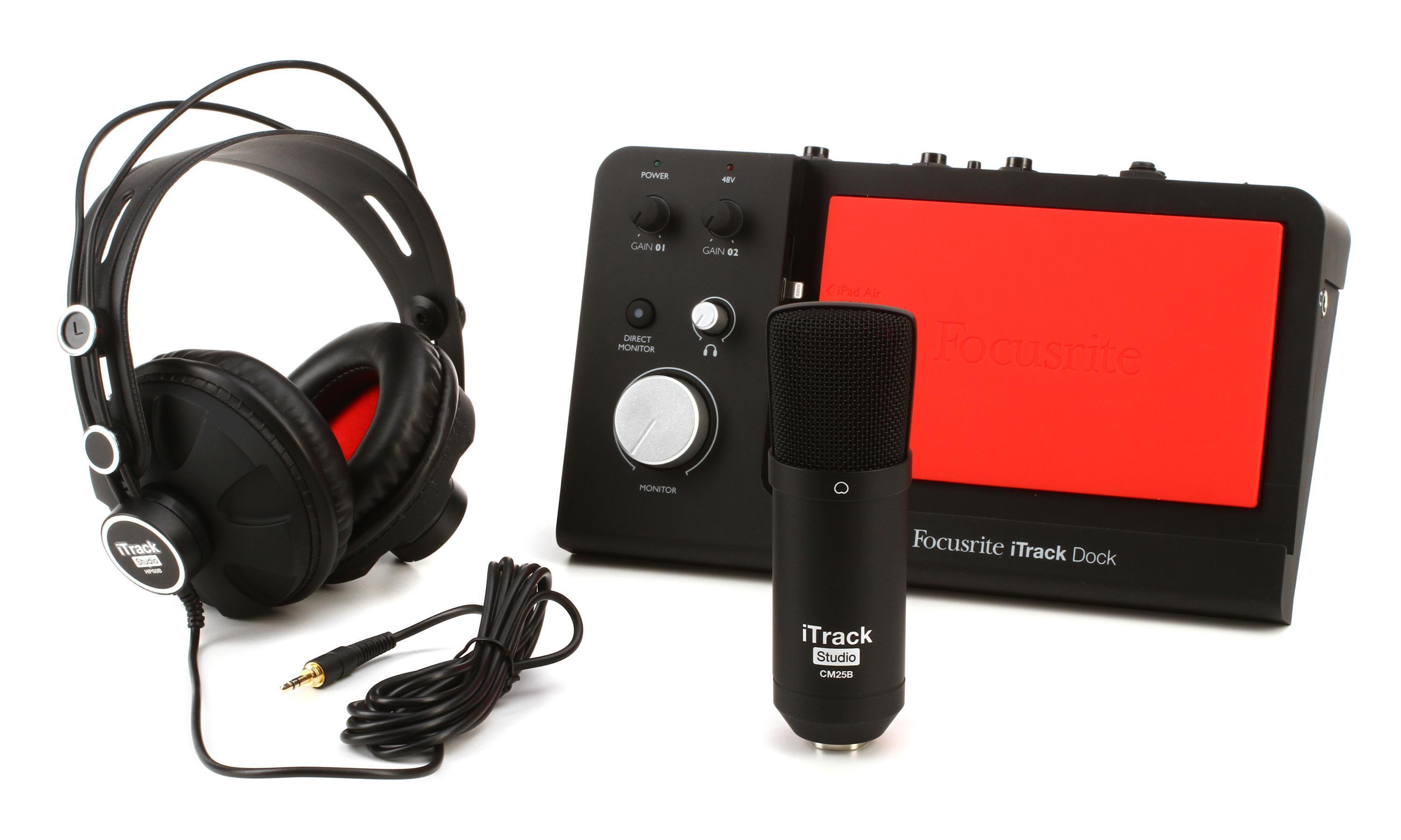 Focusrite iTrack Dock Studio Pack | Sweetwater