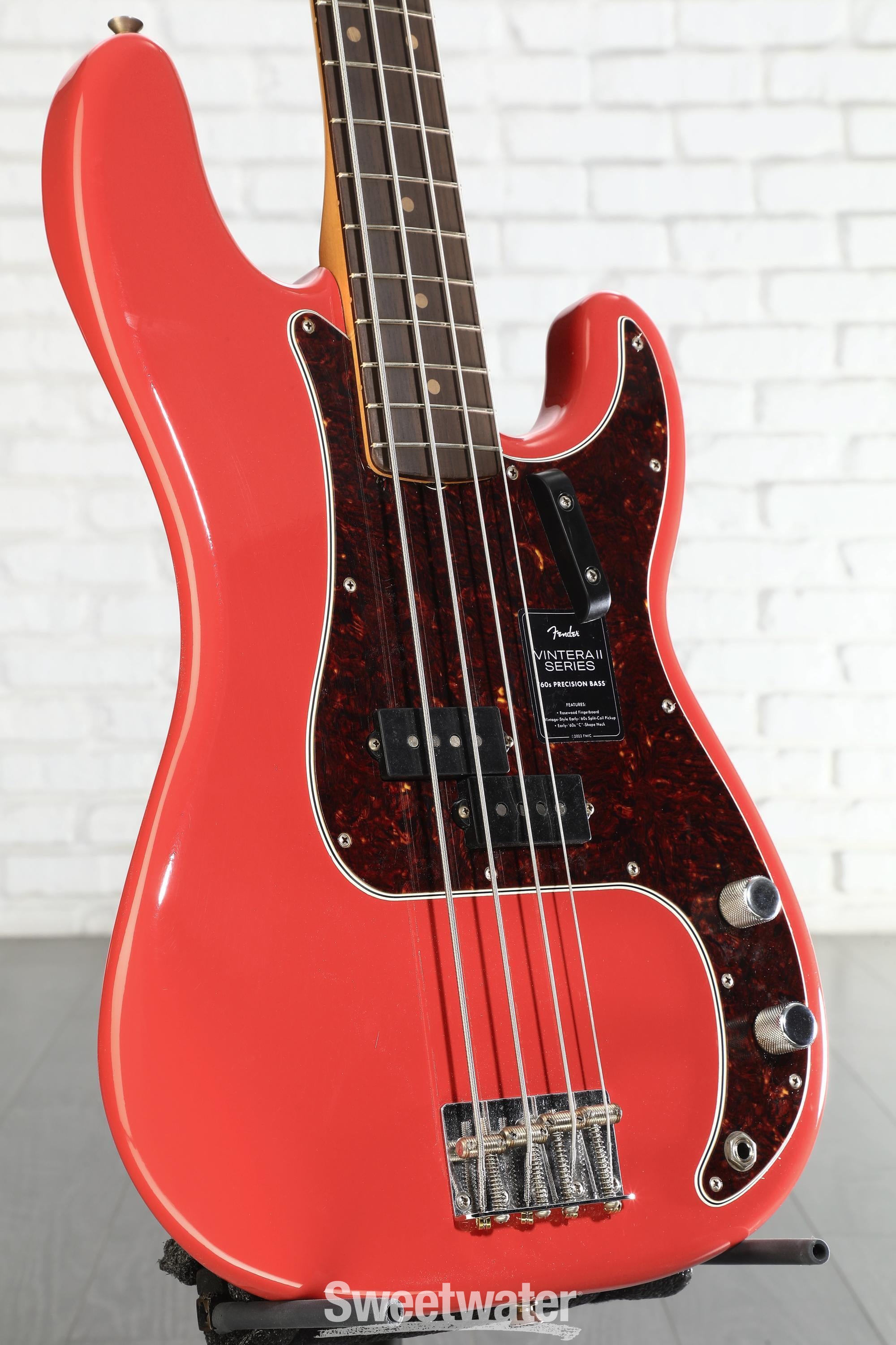 Fender Limited Vintera II Road Worn '60s Precision Bass - Fiesta