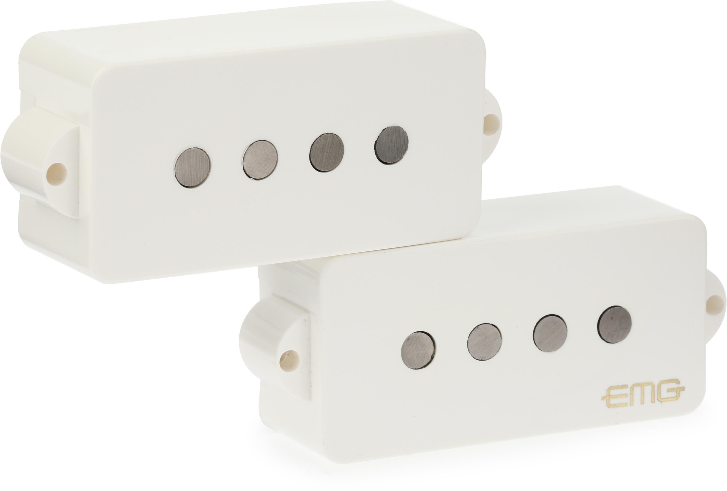 EMG GZR-PJHZ Geezer Butler Signature P/J Bass Pickup Set - Ivory 