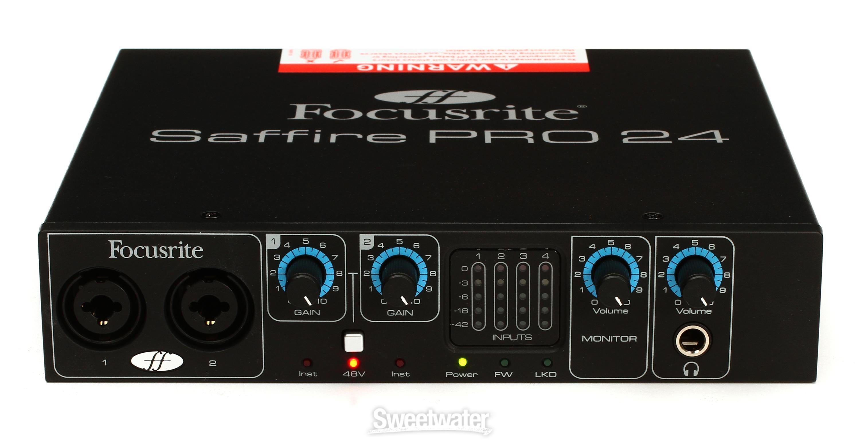 Focusrite Saffire PRO 24 オーディオインターフェース Amazon.co.jp: Focusrite Saffire Pro 24 : 楽器・音響機器