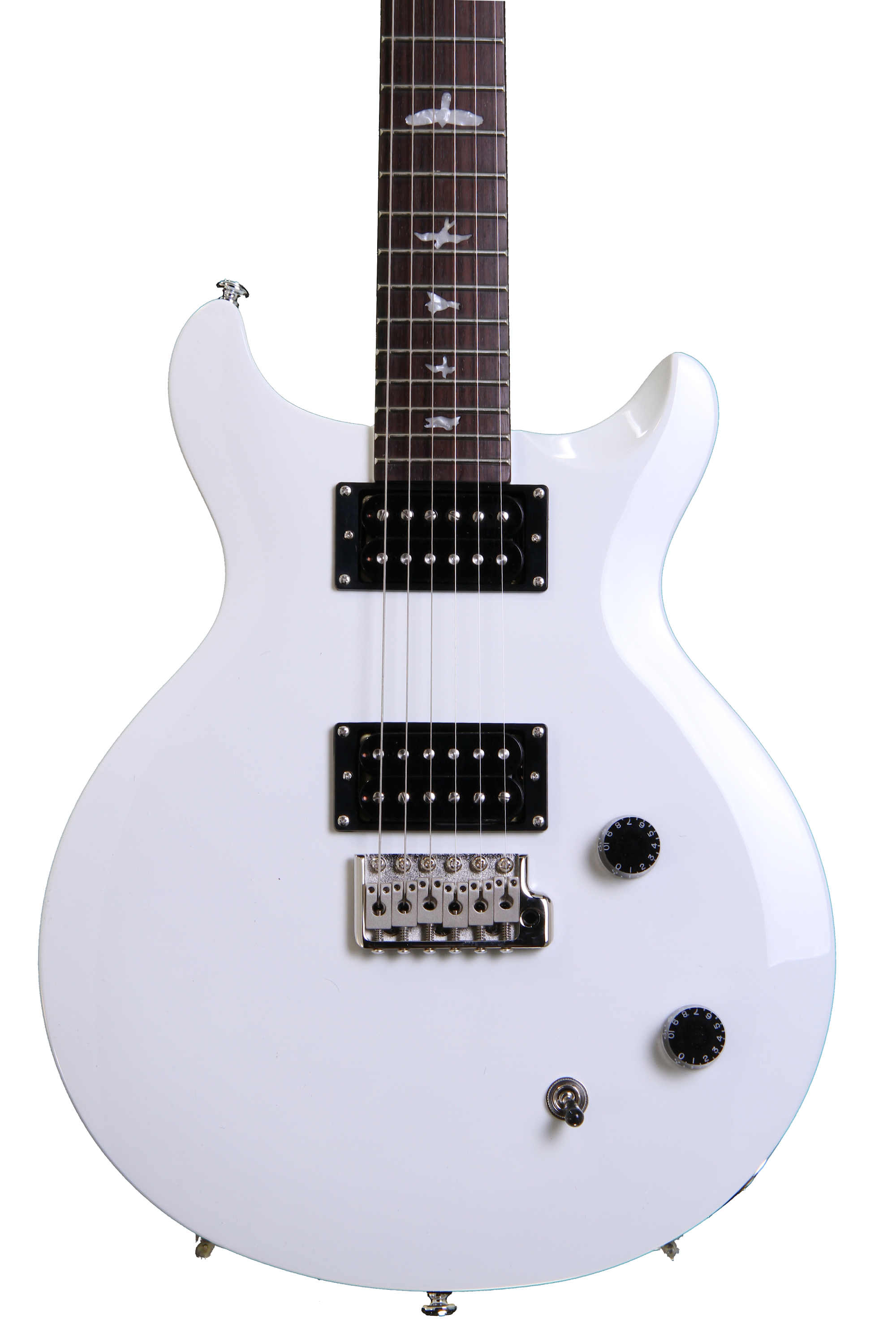 PRS SE Santana シグネチャーモデル　白 PRS SE Santana - Jet White | Sweetwater