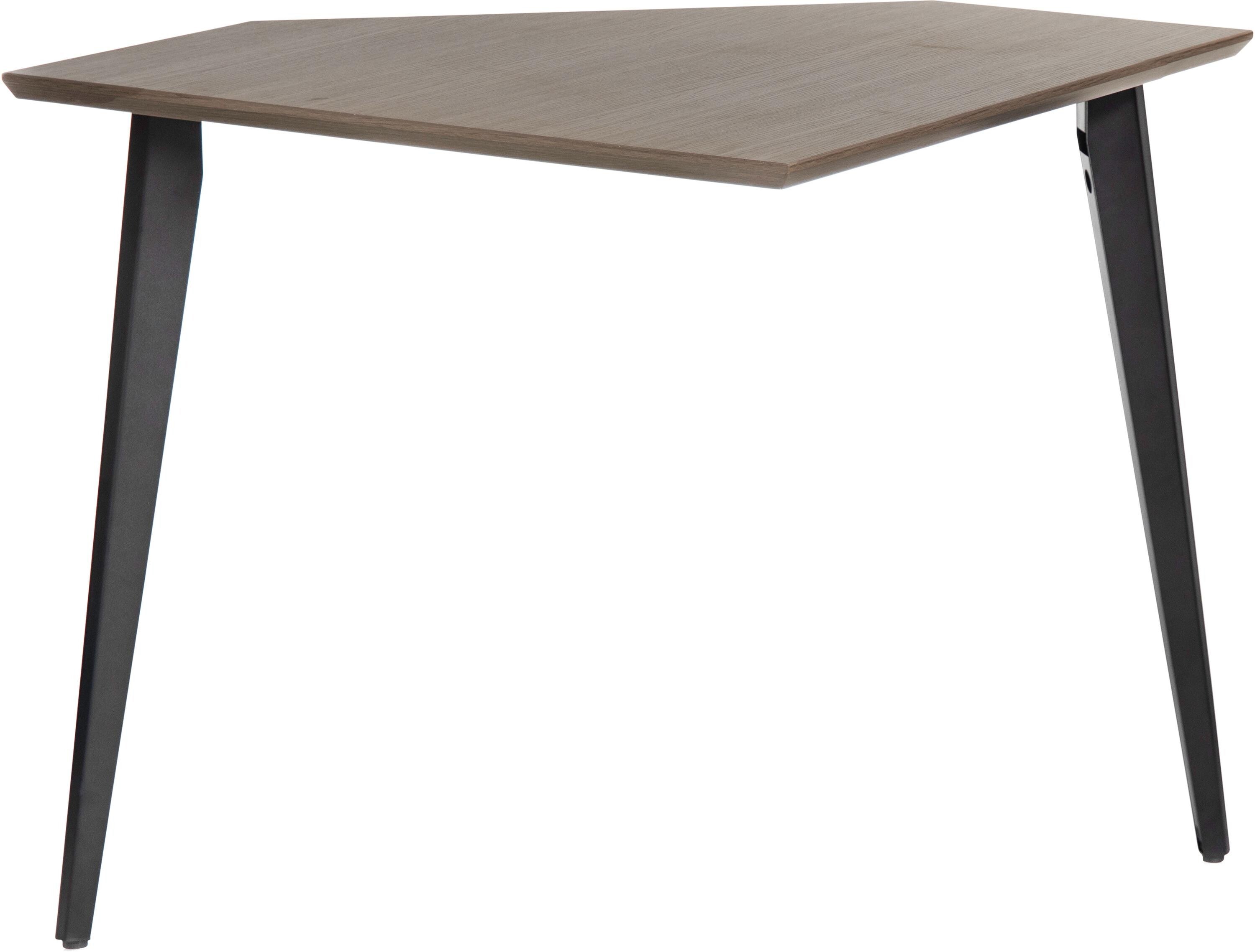 Photo of Gator Frameworks Elite Corner Desk Section - Dark Walnut Brown