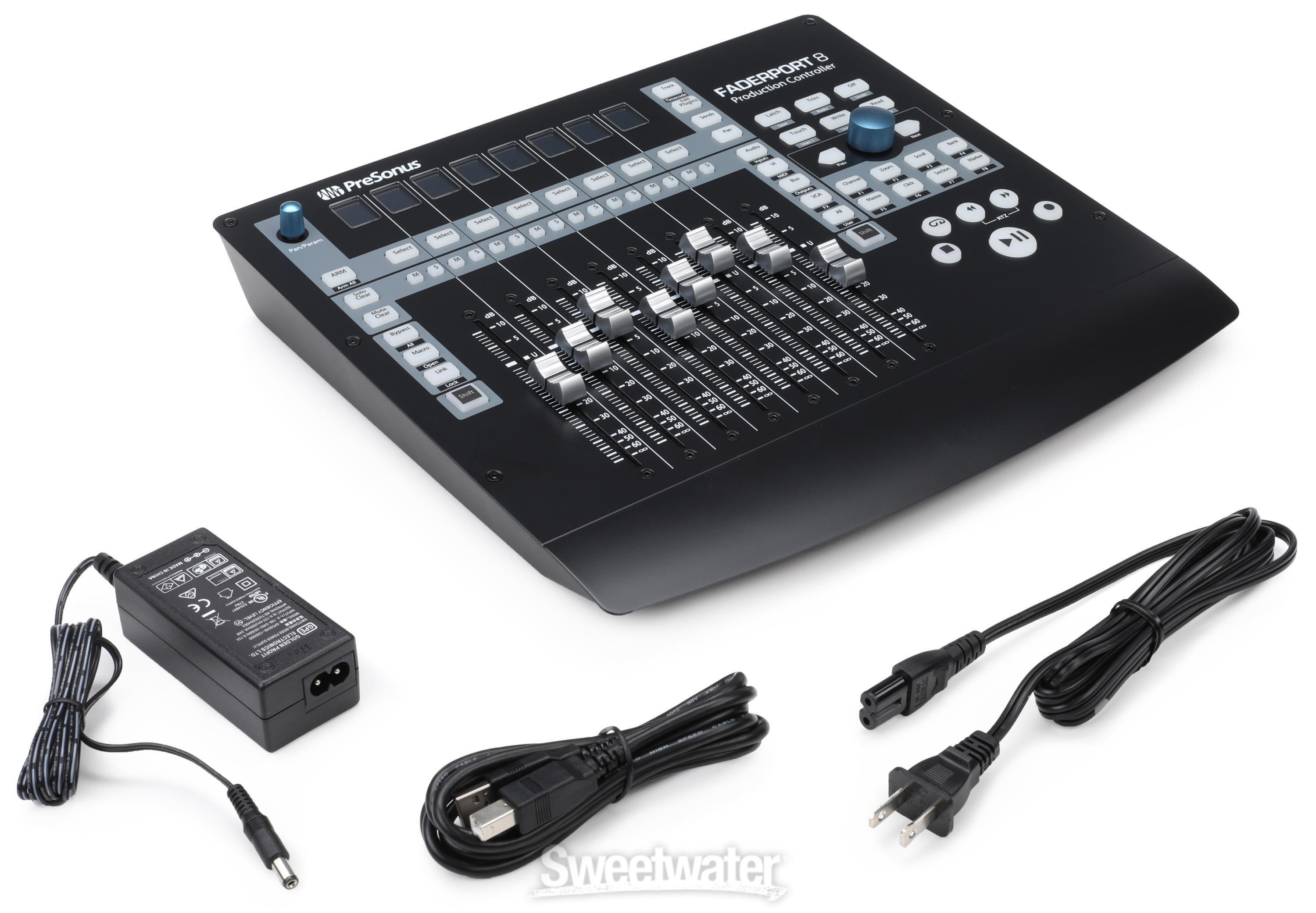 PreSonus FaderPort 8 8-channel Production Controller | Sweetwater