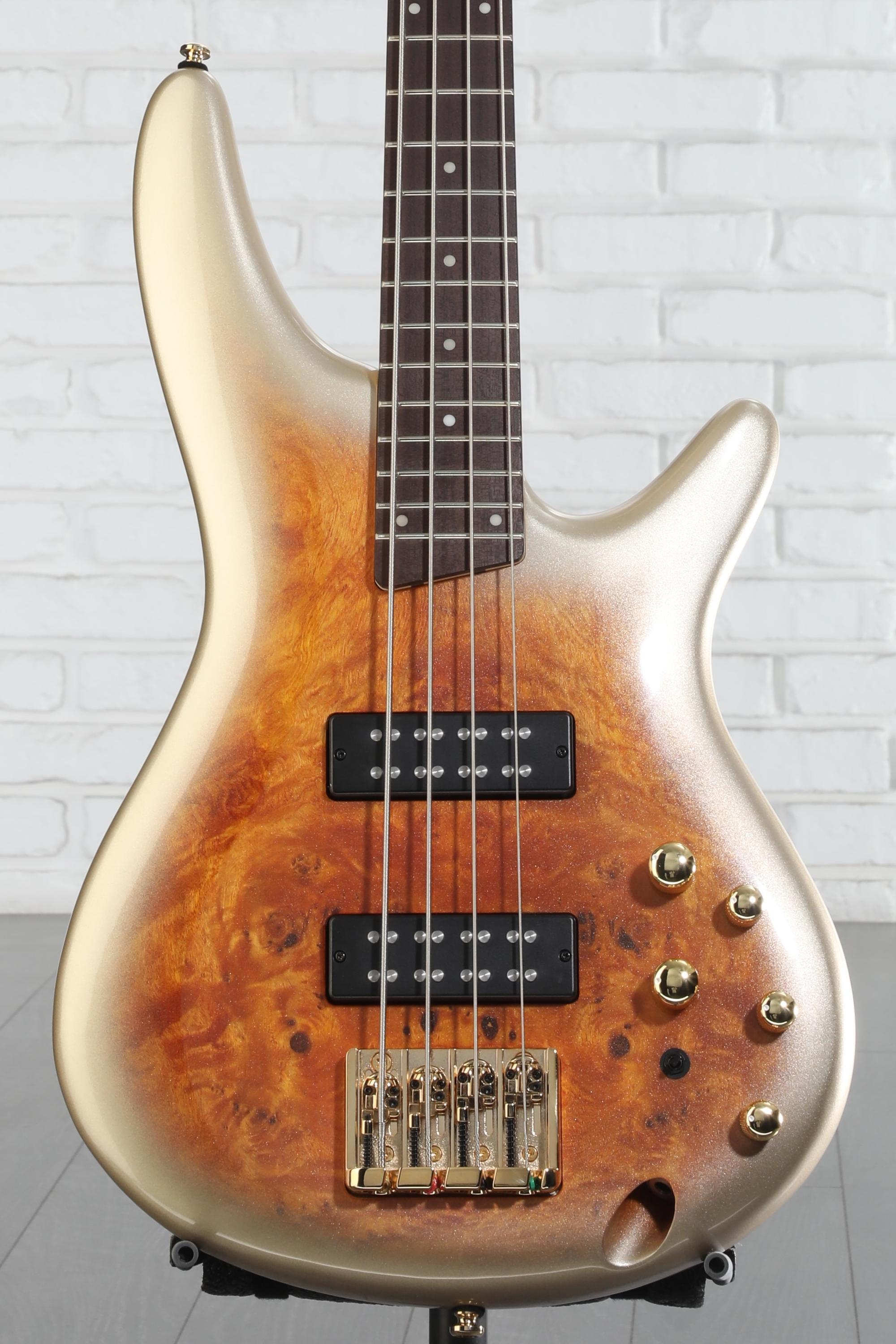 Ibanez SR Standard 4-string Electric Bass - Mars Gold Metallic