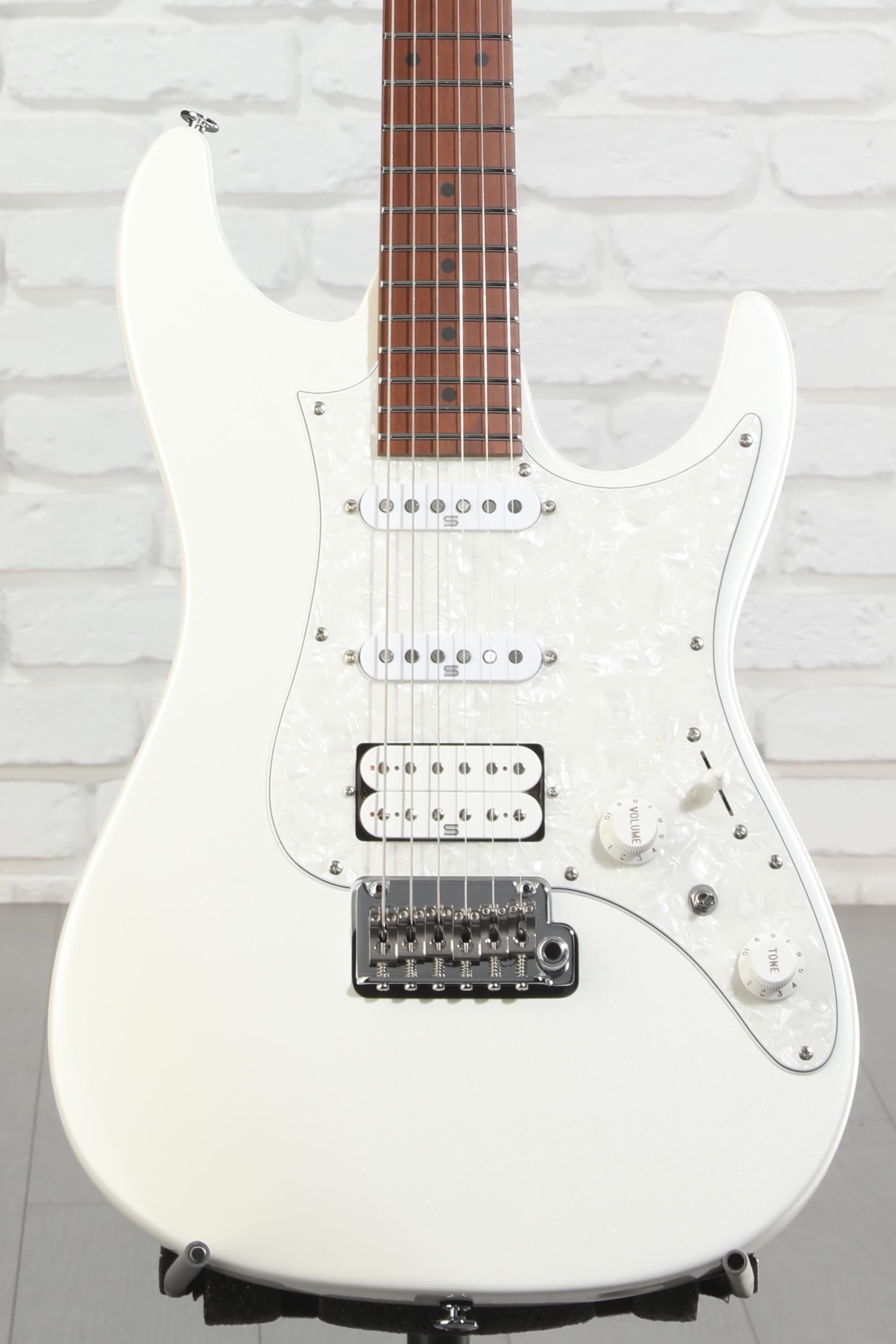 Ibanez Prestige AZ2204 Electric Guitar - Pearl White | Sweetwater