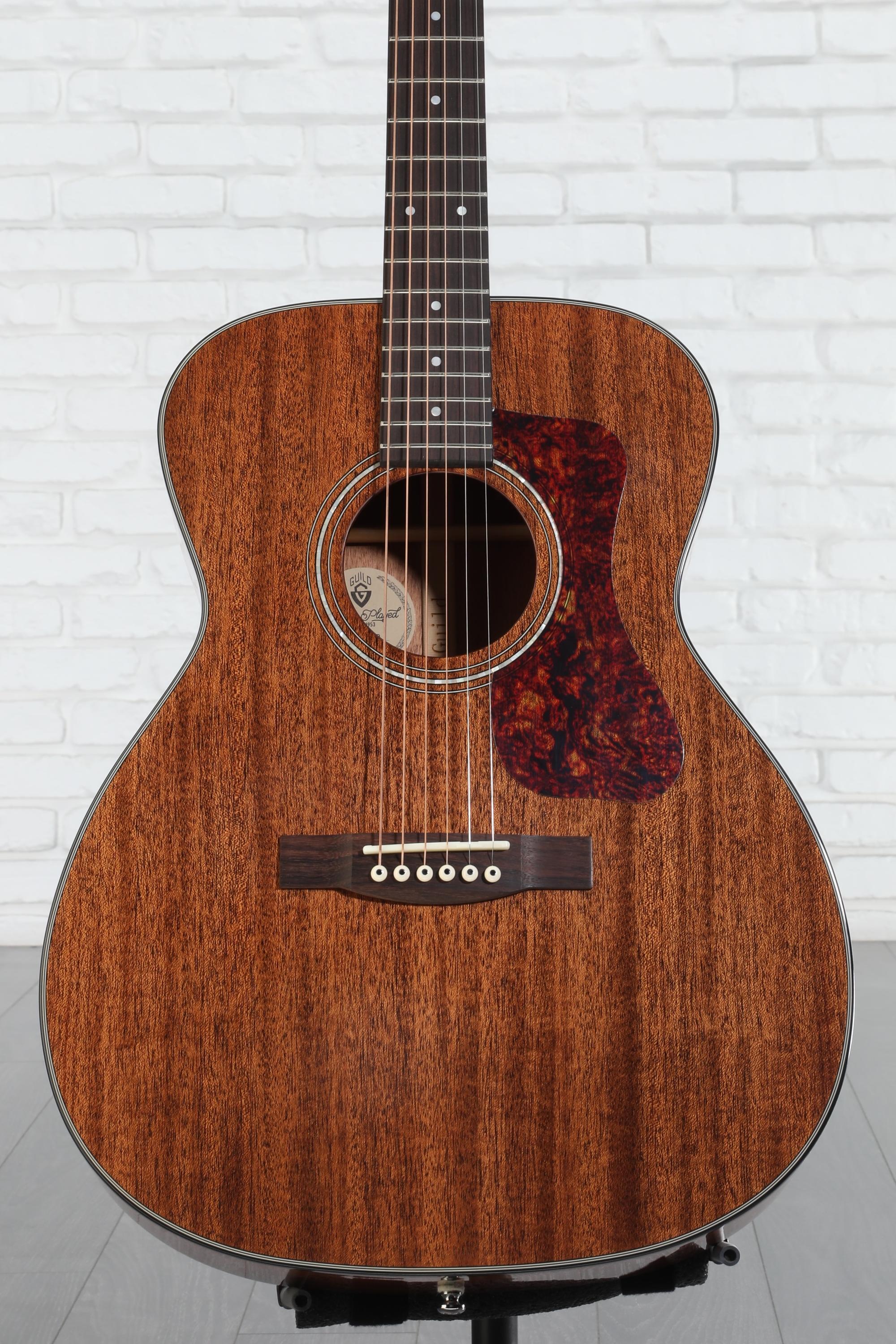 Guild OM-120, Orchestra Acoustic Guitar - Natural | Sweetwater