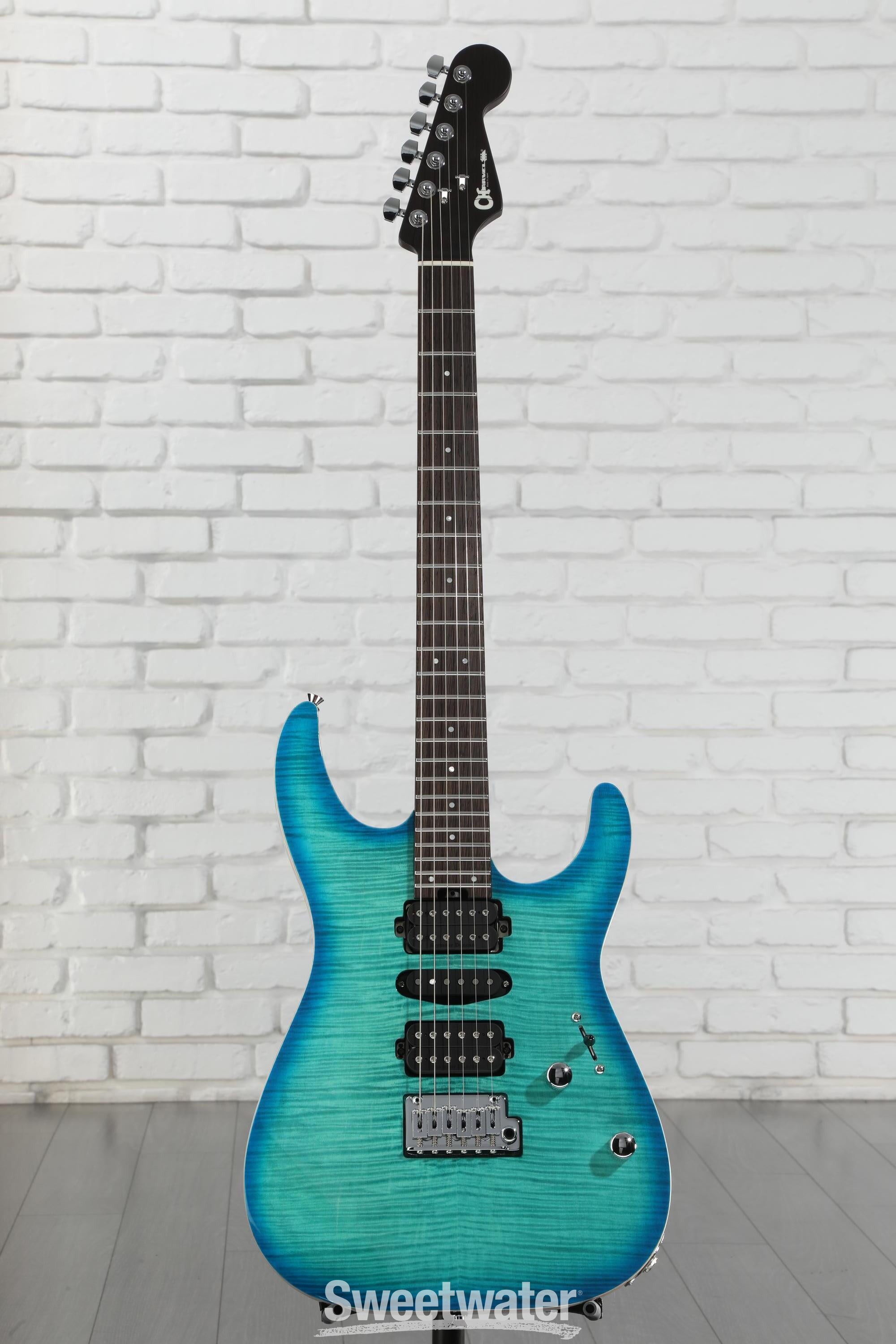 ギター CHARVEL MJ DK24 HSH 2PT NAT SEBNY Dinky™ (DK) :: MJ DK24 HSH 2PT W Mahogany with Flame Maple