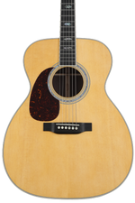 Photo of Martin J-40 Jumbo Left-Handed Acoustic Guitar - Natural