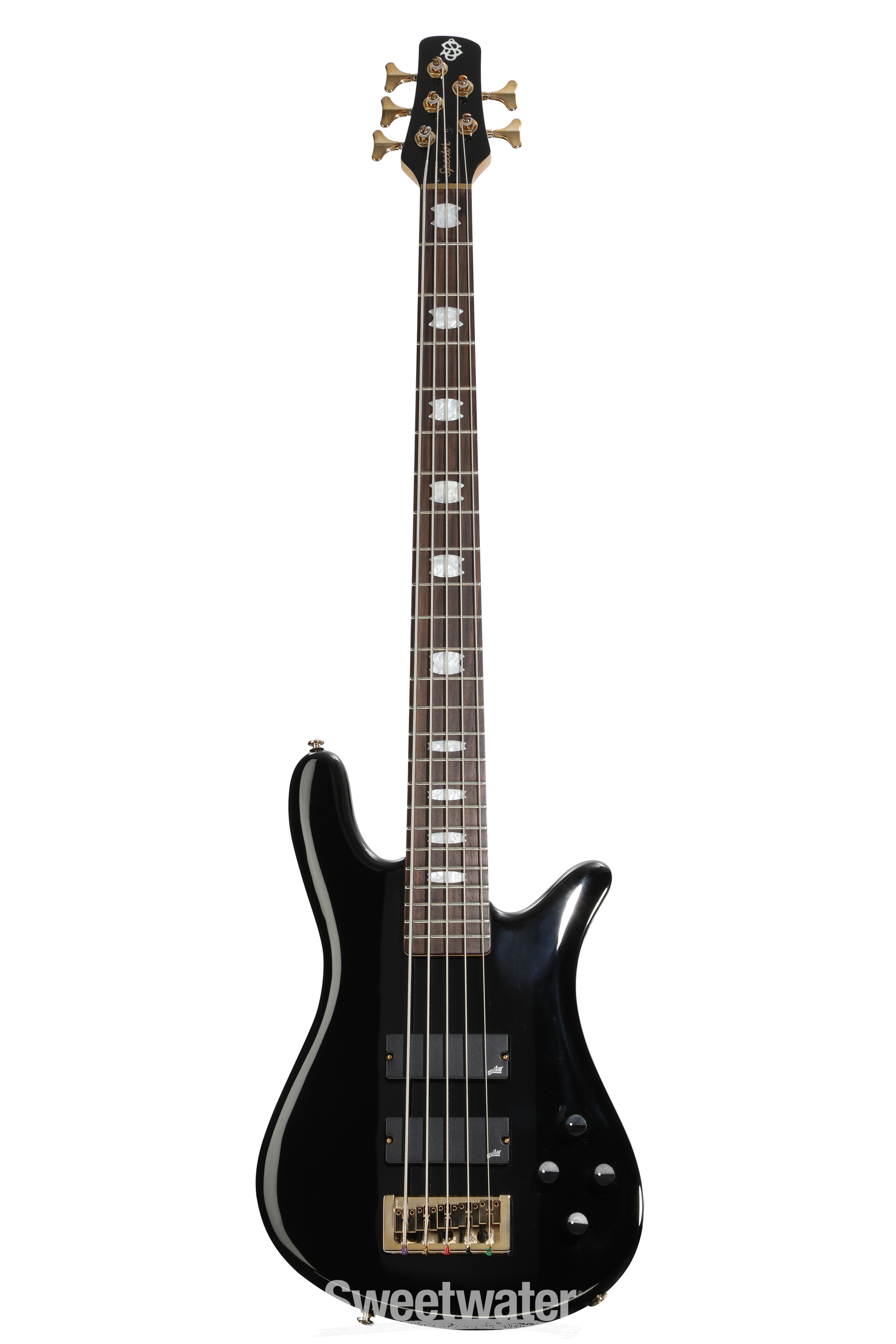 Spector Icon NS-5 5-string Electric Bass Guitar - Black Gloss