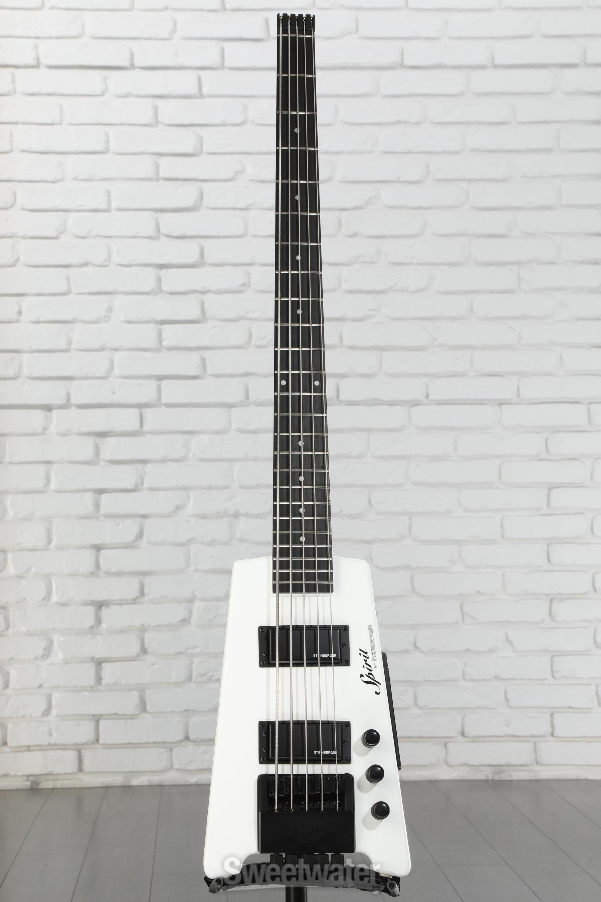 Steinberger Spirit XT-25 5弦　エレキベース ホワイト Steinberger Spirit XT-25 5-string Bass Guitar - White