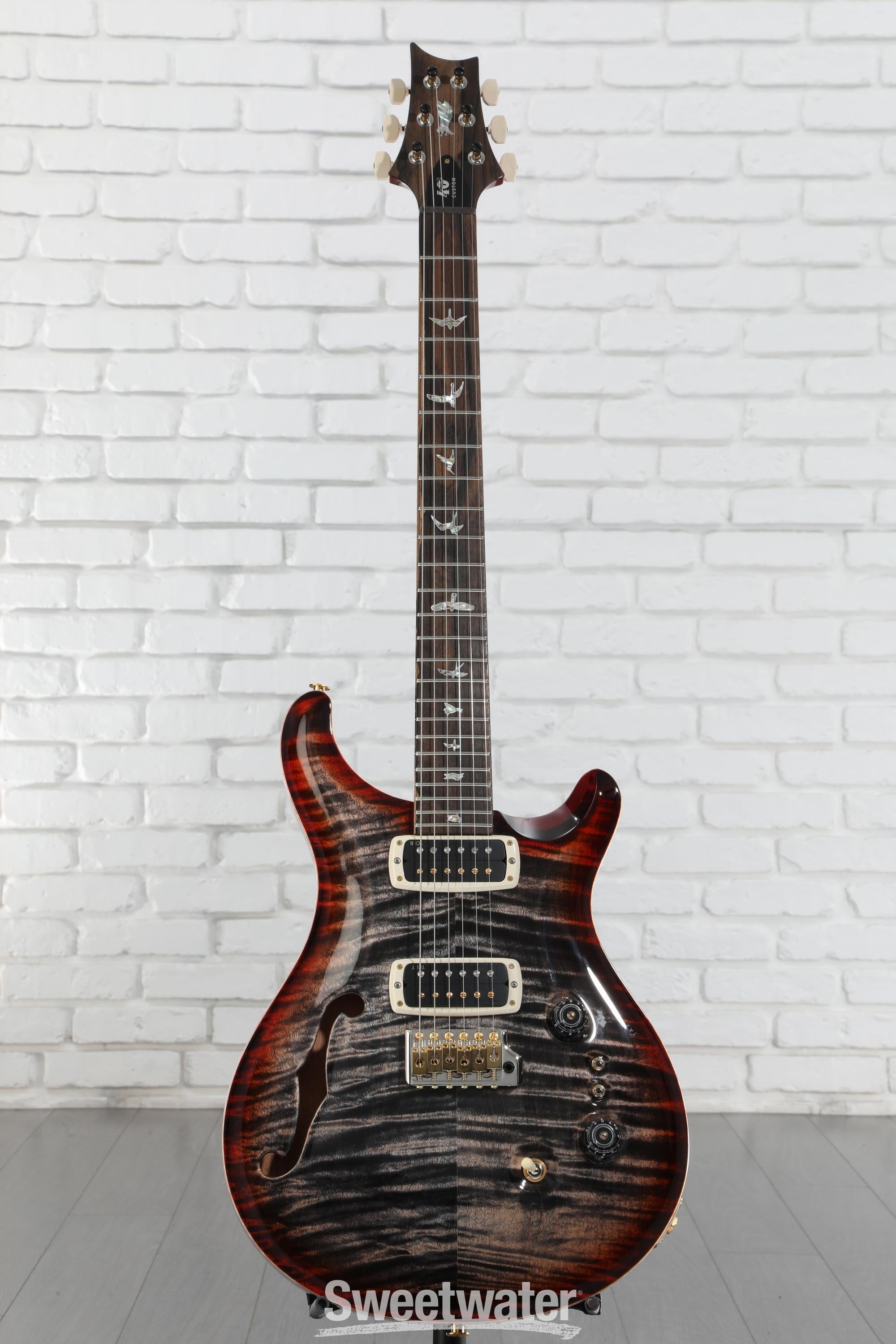 ギター PRS SE Custom 24 25th anniversary Guitar PRS 25th Anniversary Custom 24 - Sapphire Smokeburst 10T