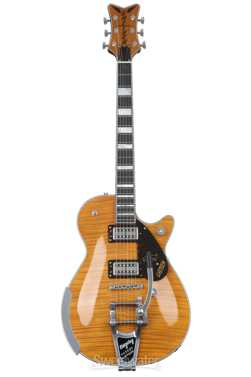 Gretsch G6134TFM-NH Nigel Hendroff Signature Penguin - Amber Flame