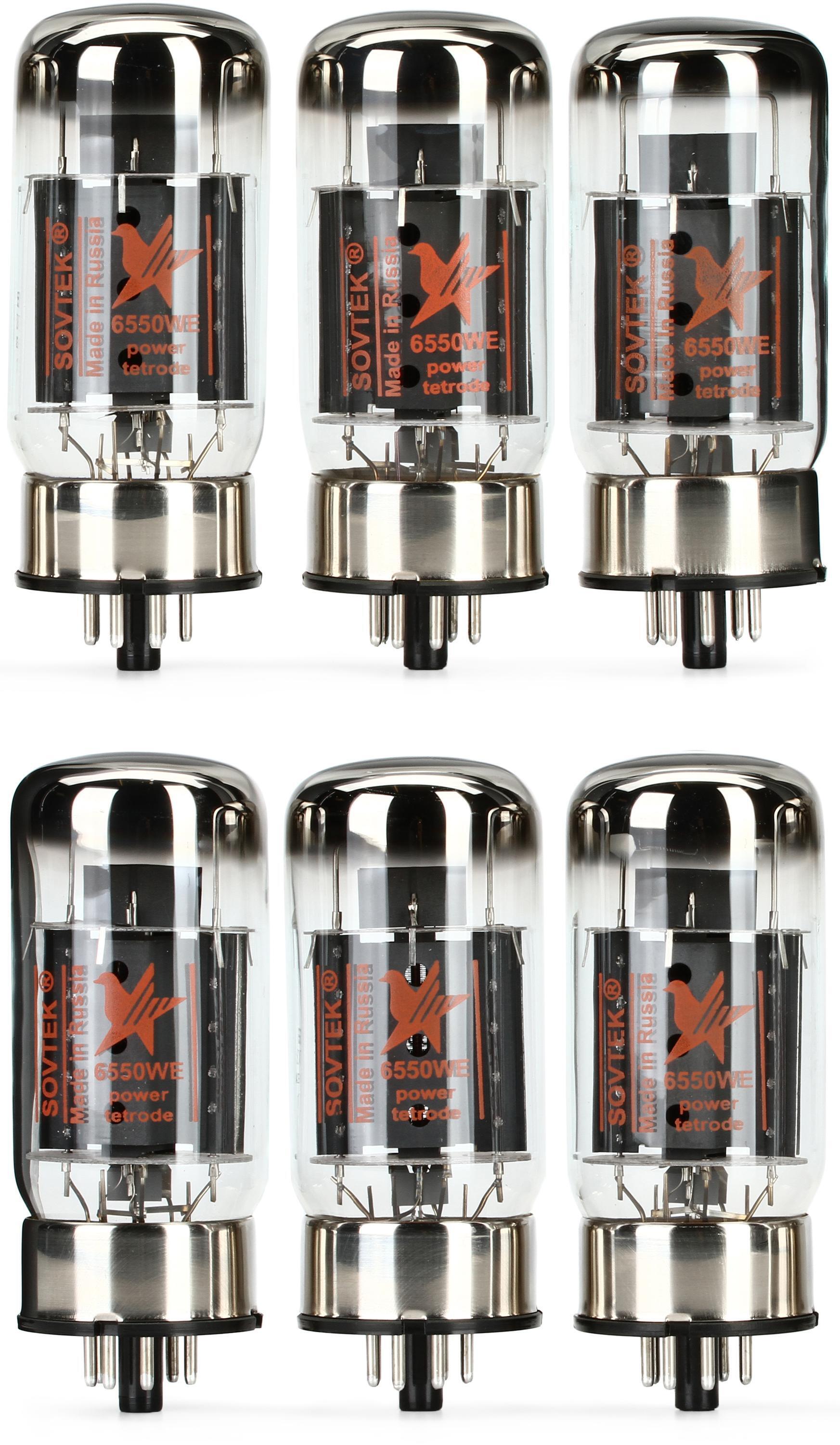 Sovtek 6550WE Power Tubes - Matched Sextet