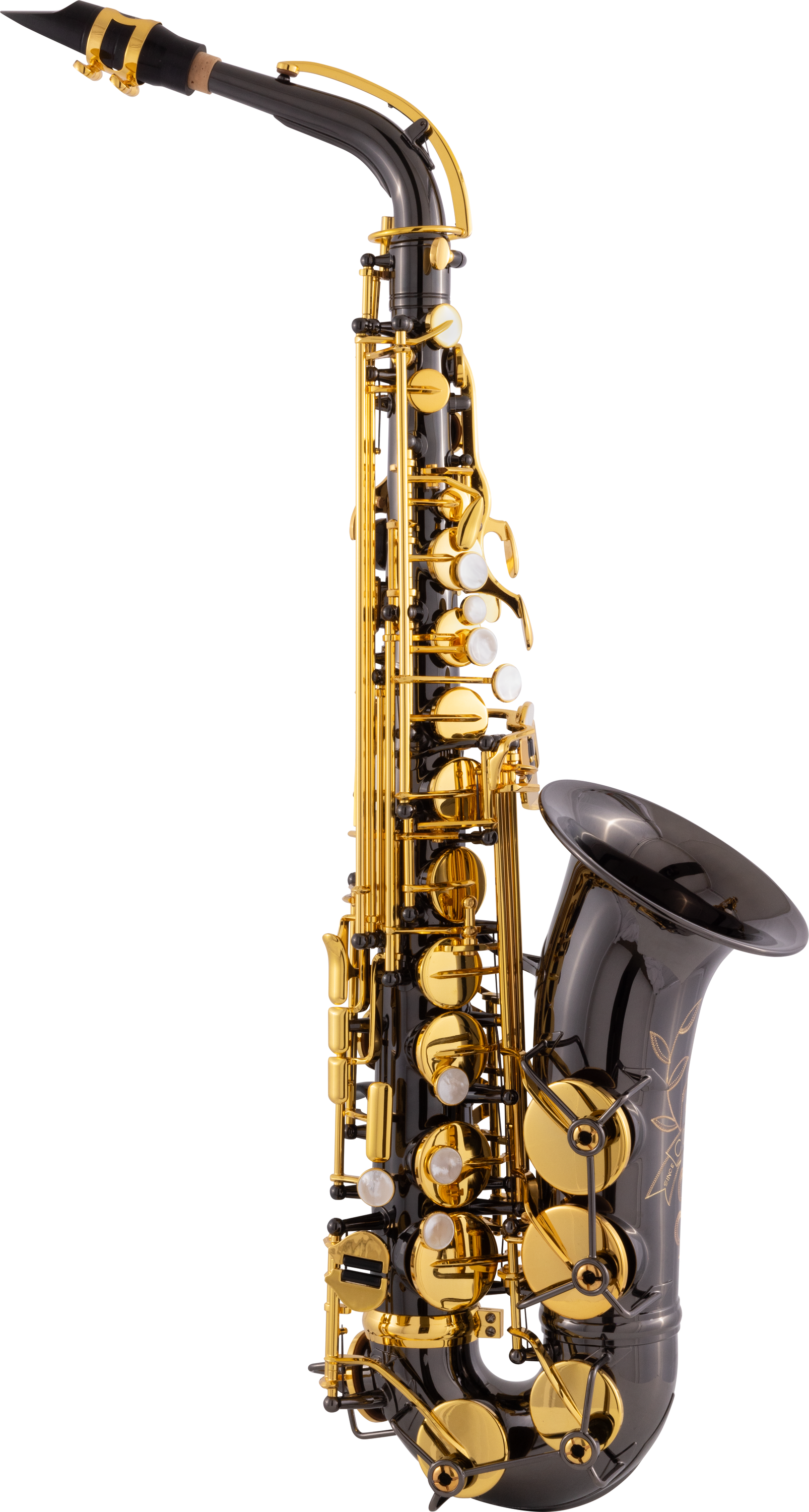 P. Mauriat PMSA-185 Intermediate Alto Saxophone - Dark Finish