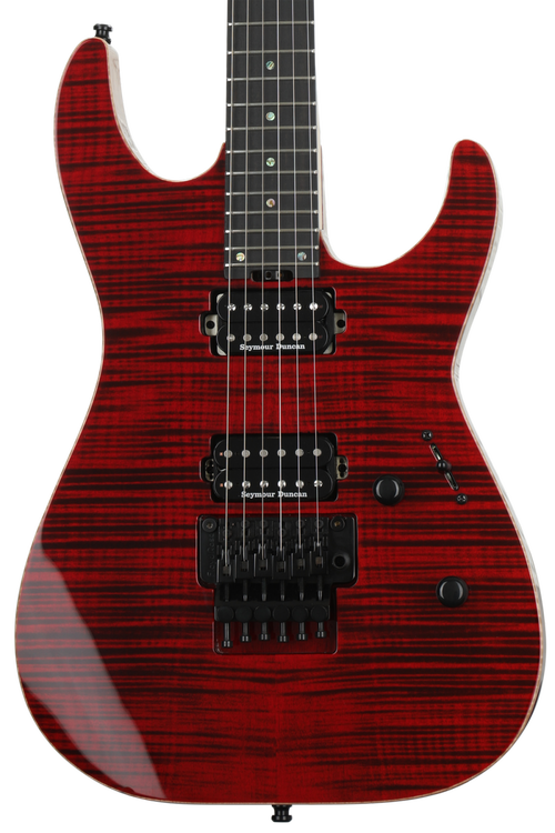 ESP USA M-II FR Flamed Maple - See Thru Black Cherry