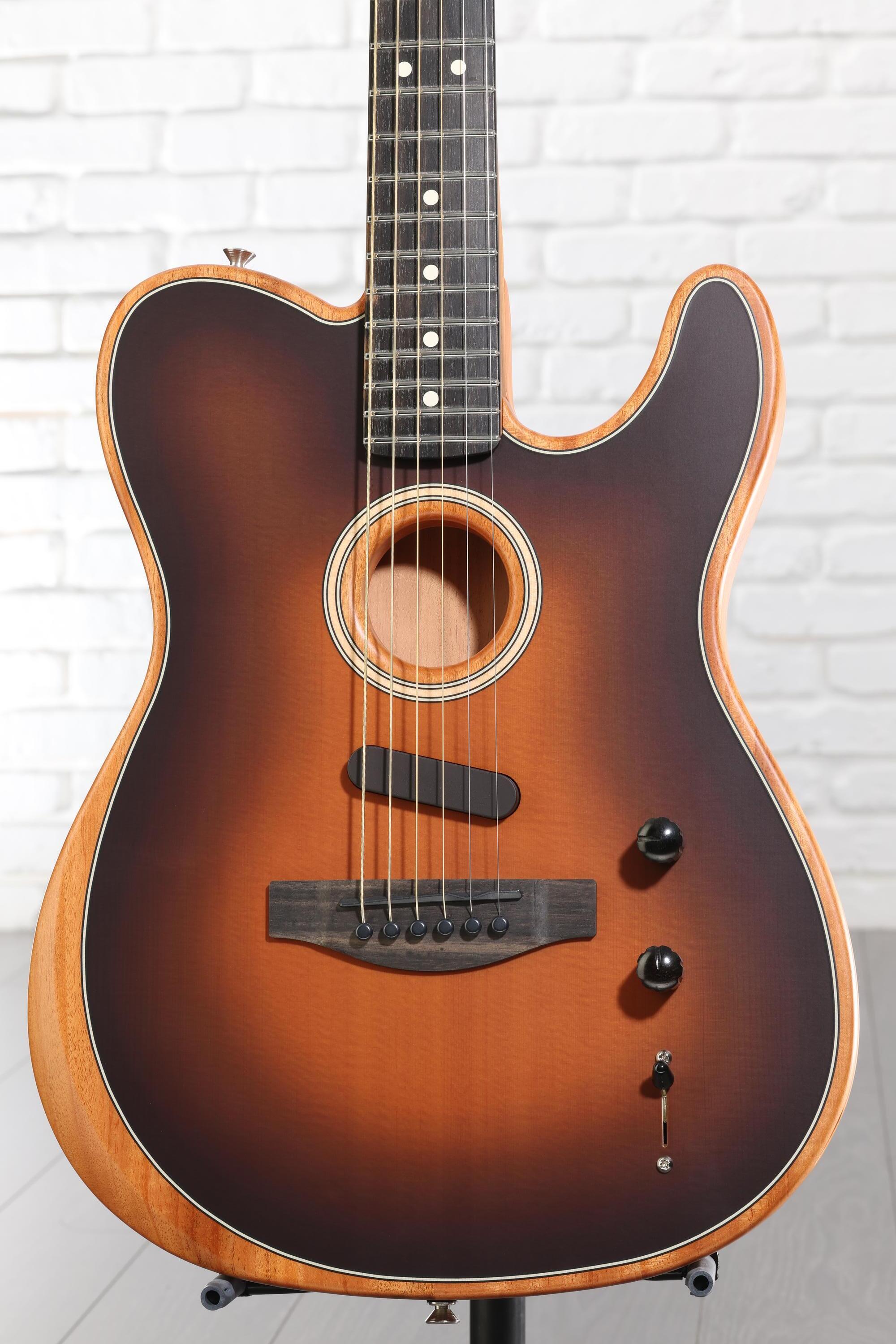 Fender American Acoustasonic Telecaster - Sunburst | Sweetwater