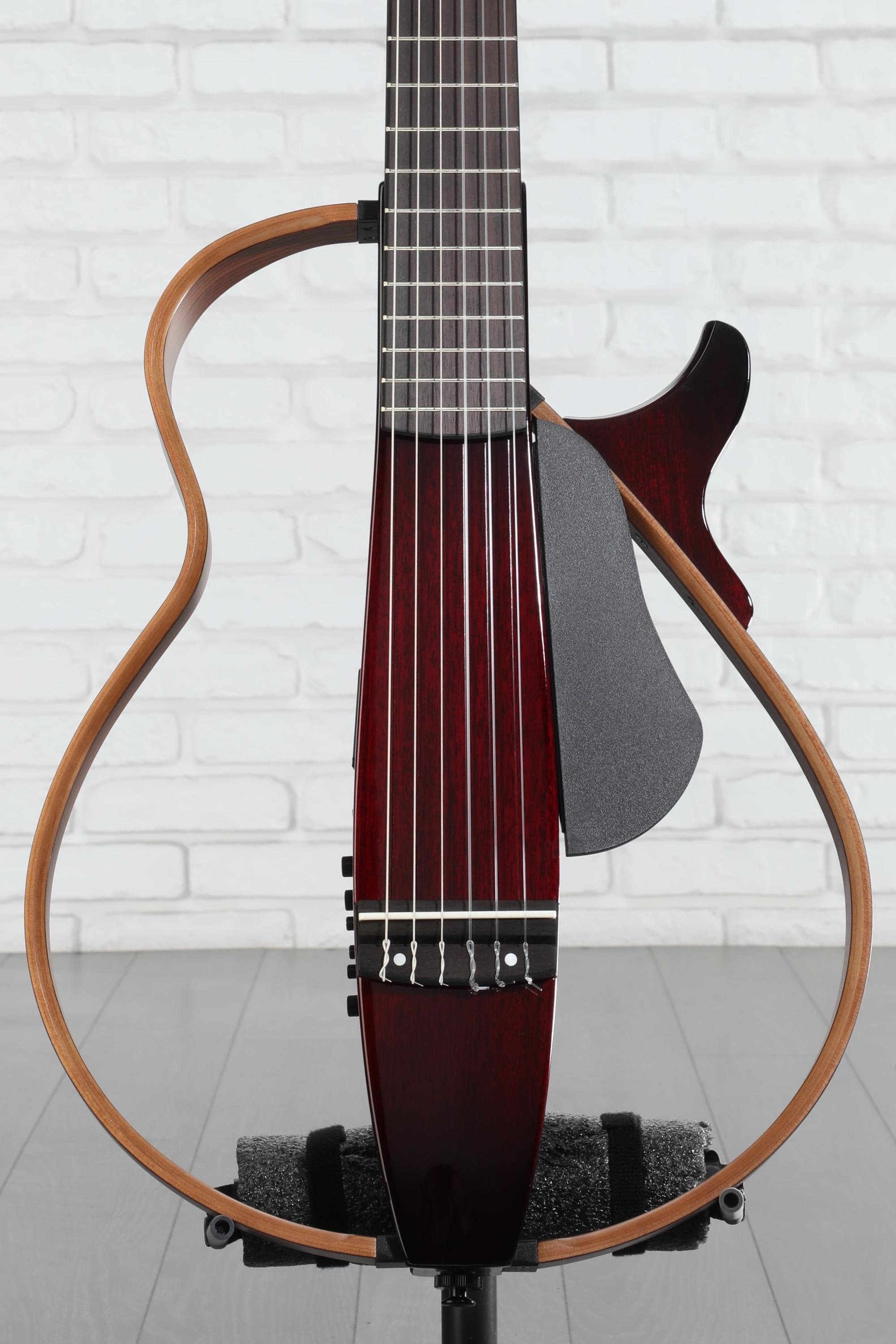 k*6様 YAMAHA SLG200N CRB Yamaha SLG200N Silent Nylon-String Guitar - Crimson Red Burst
