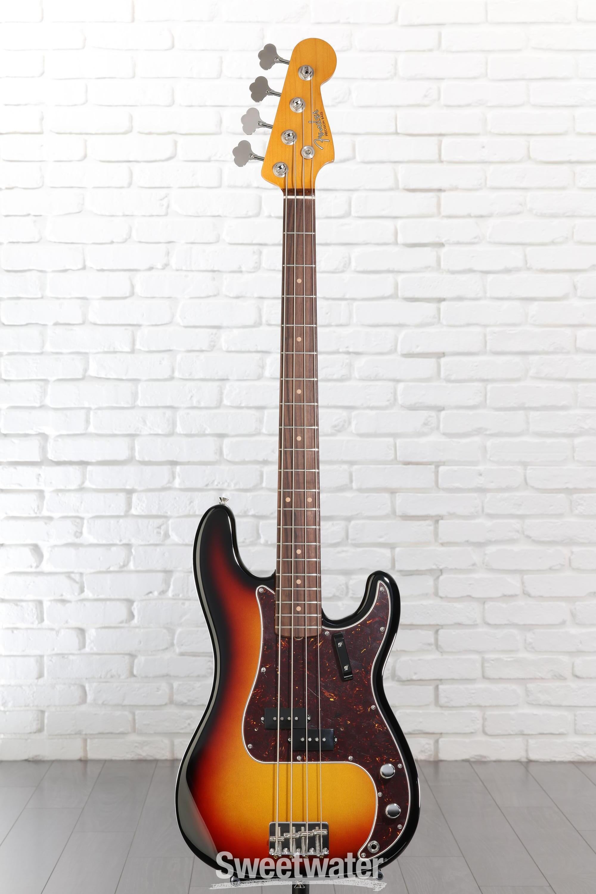 ベース Fender American Vintage II Precisionbass Fender American Vintage II 1960 Precision Bass - 3-tone Sunburst