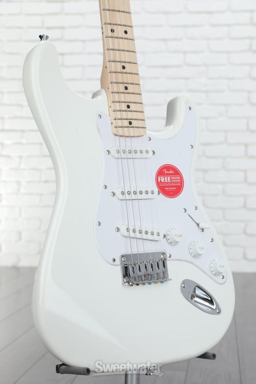 Squier Sonic Stratocaster HT Electric Guitar - Arctic White