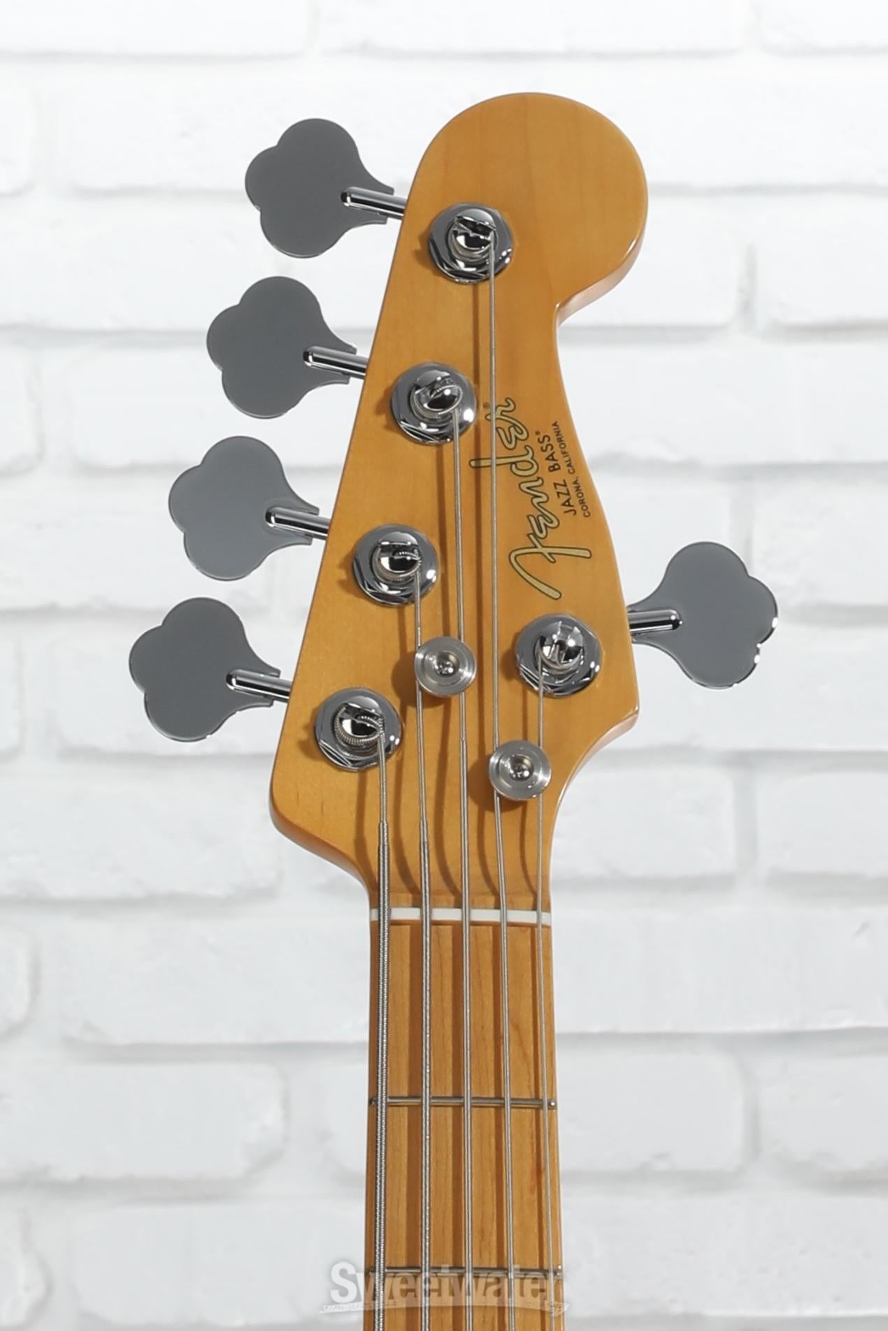 Fender American Professional II Jazz Bass V - Roasted Pine