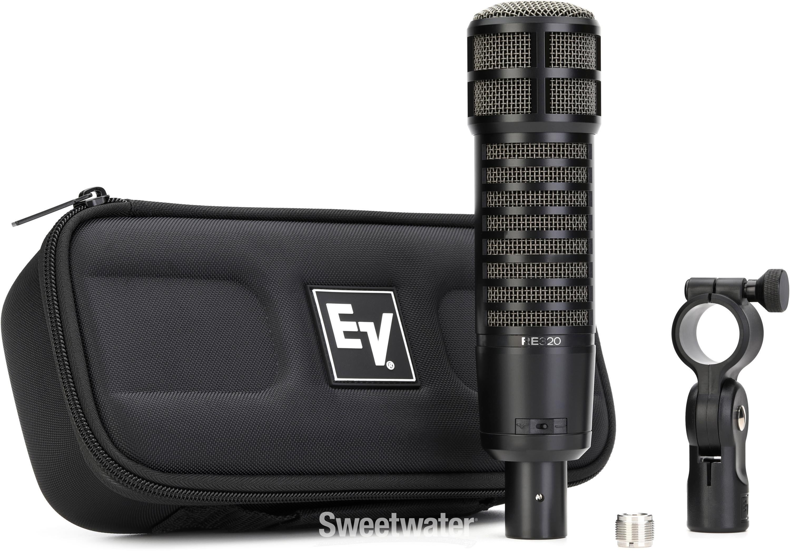 RE320 Cardioid Dynamic Broadcast Microphone - Sweetwater