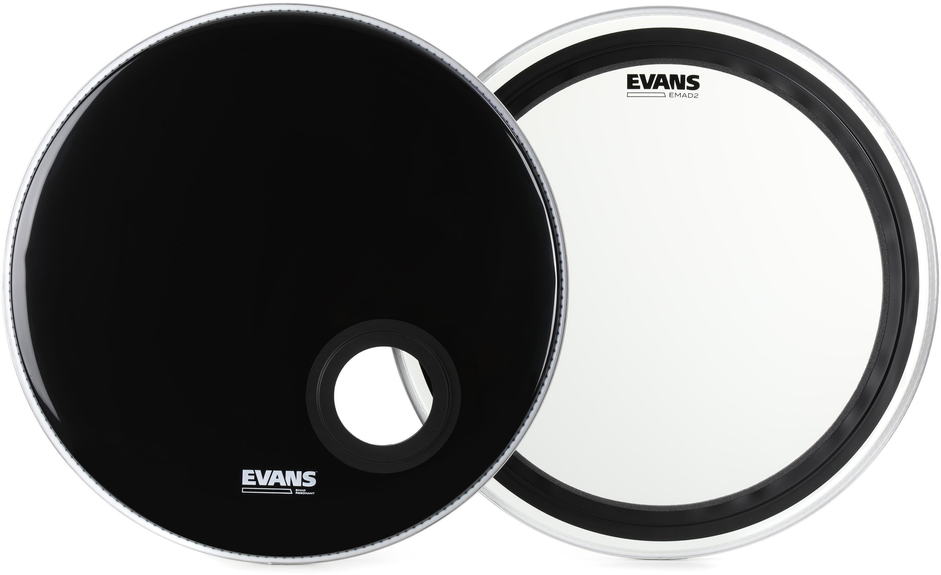 Evans EMAD2 Bass Drum System Bundle - 22-inch | Sweetwater