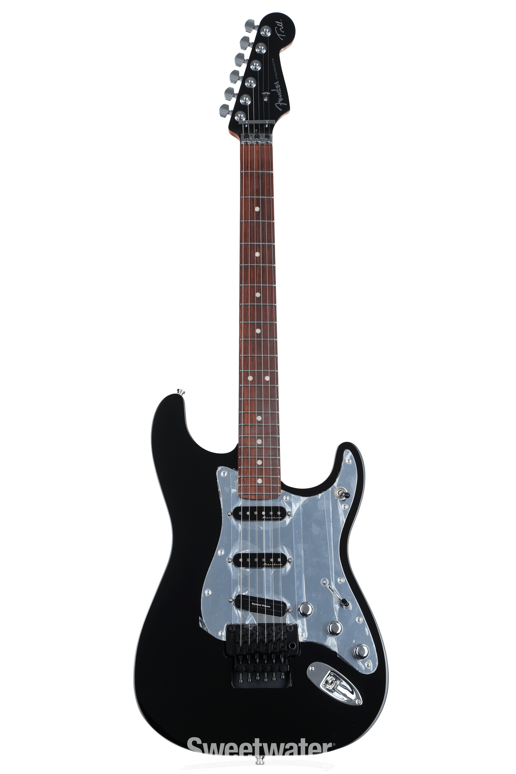 Fender Tom Morello stratocaster custom品 Fender Tom Morello Stratocaster - Black | Sweetwater