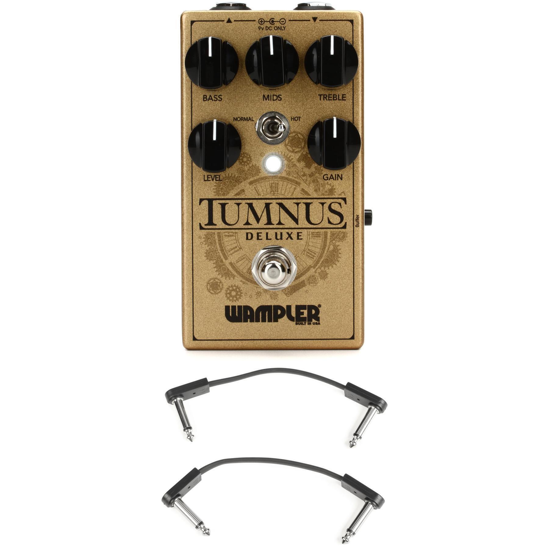 Wampler Tumnus Deluxe Transparent Overdrive Pedal with EBS Patch