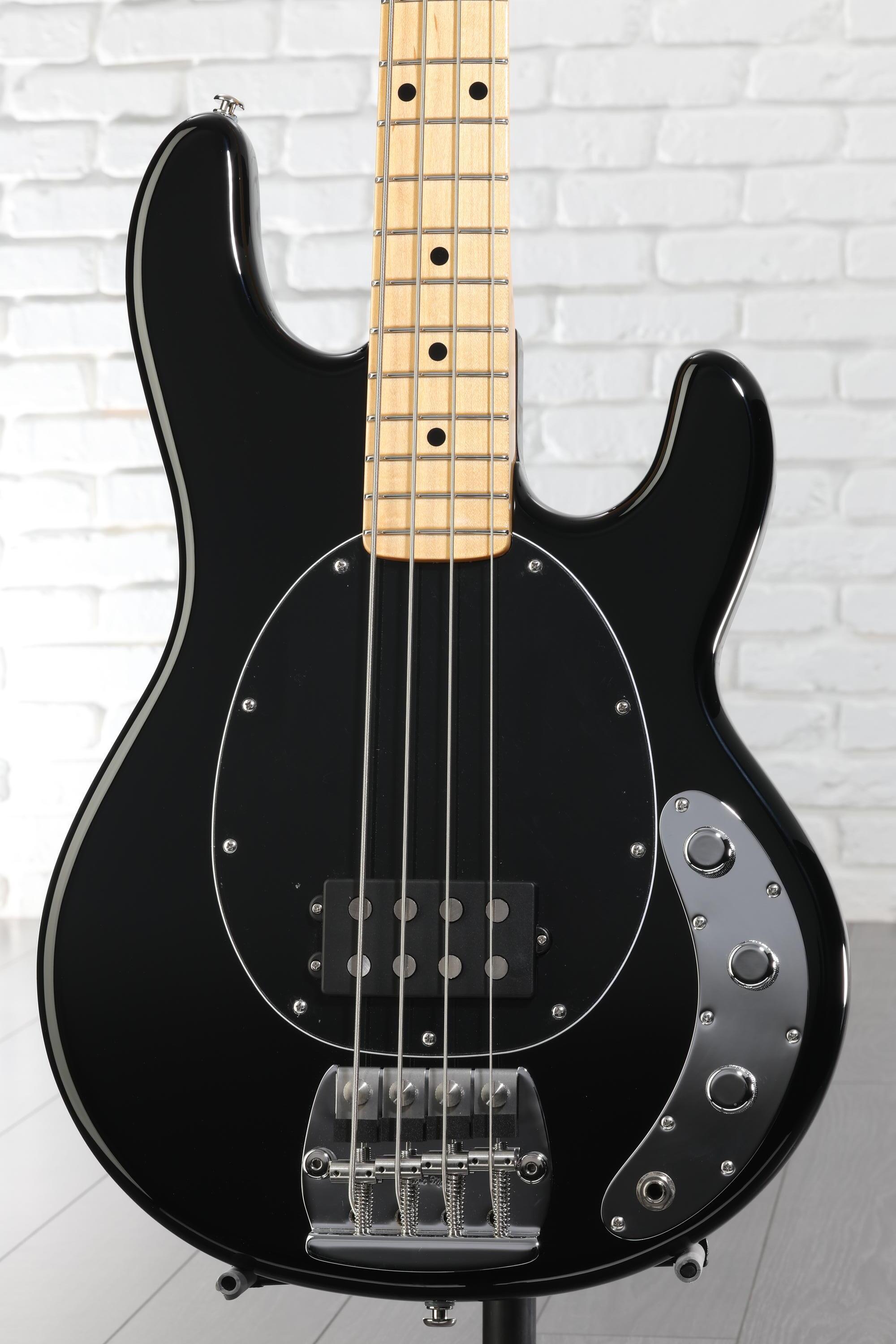 Ernie Ball Music Man Retro '70s StingRay Bass Guitar - Black