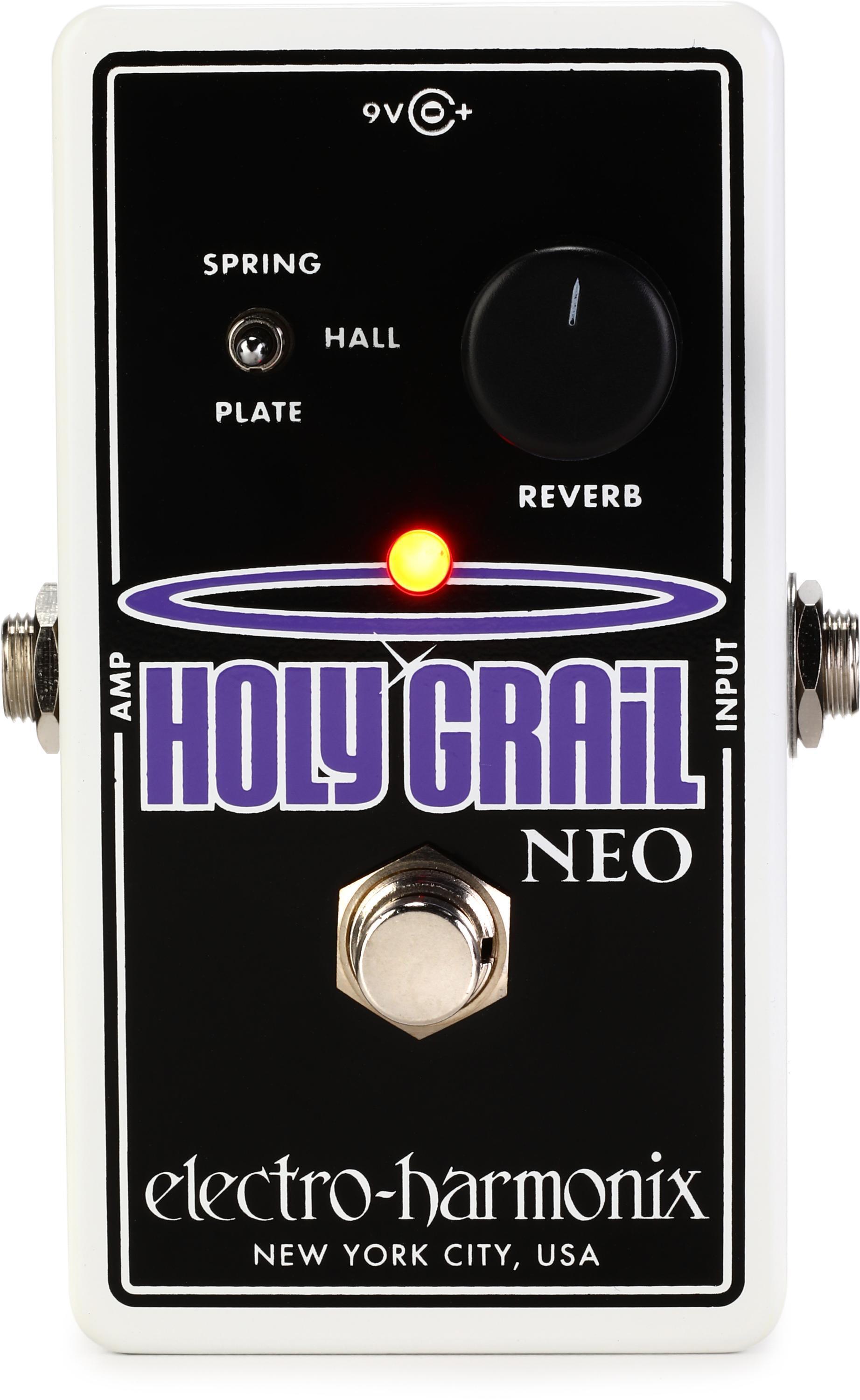 Electro-Harmonix Holy Grail Neo Reverb Pedal Reviews | Sweetwater