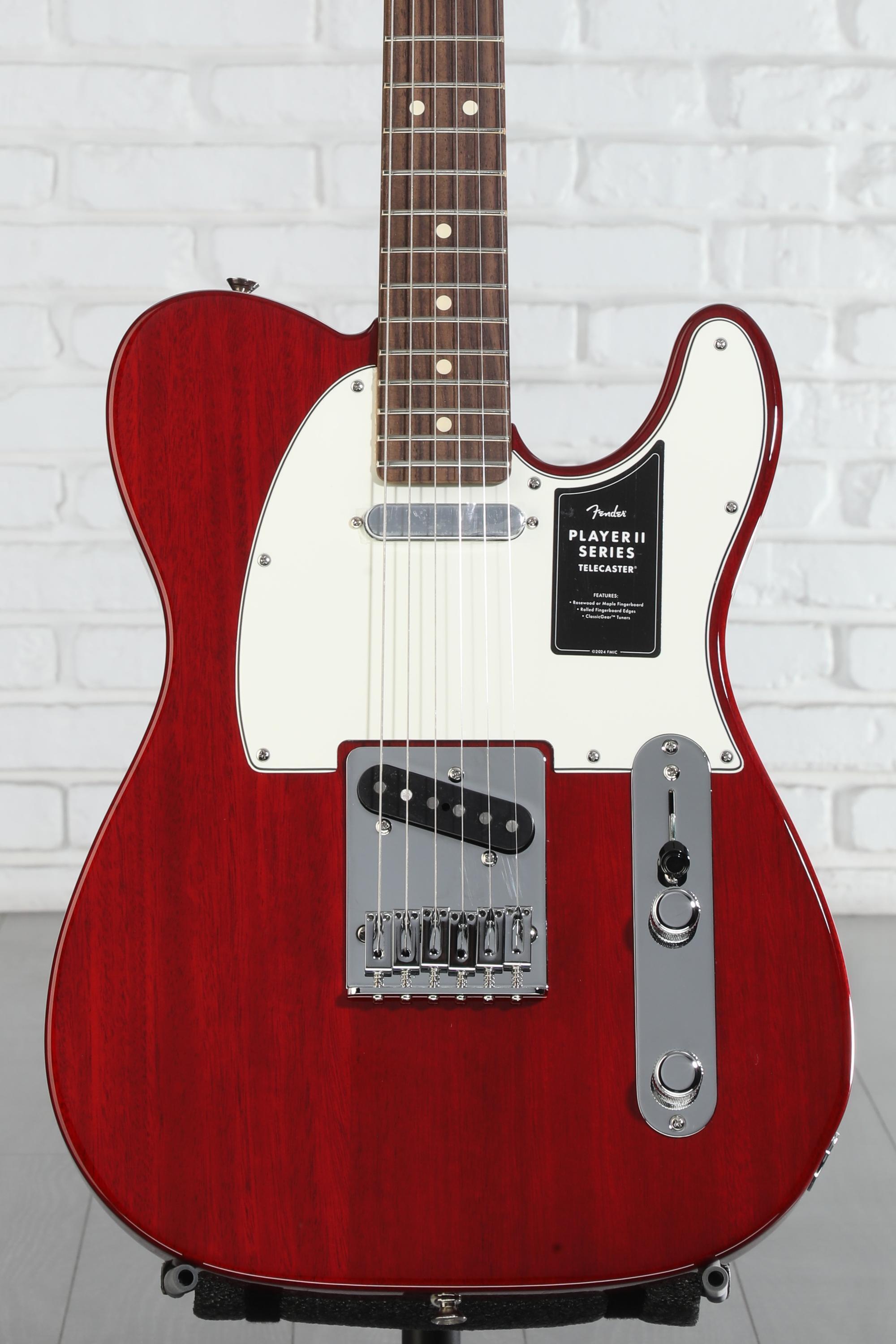 Fender Player II Telecaster Electric Guitar - Transparent Cherry