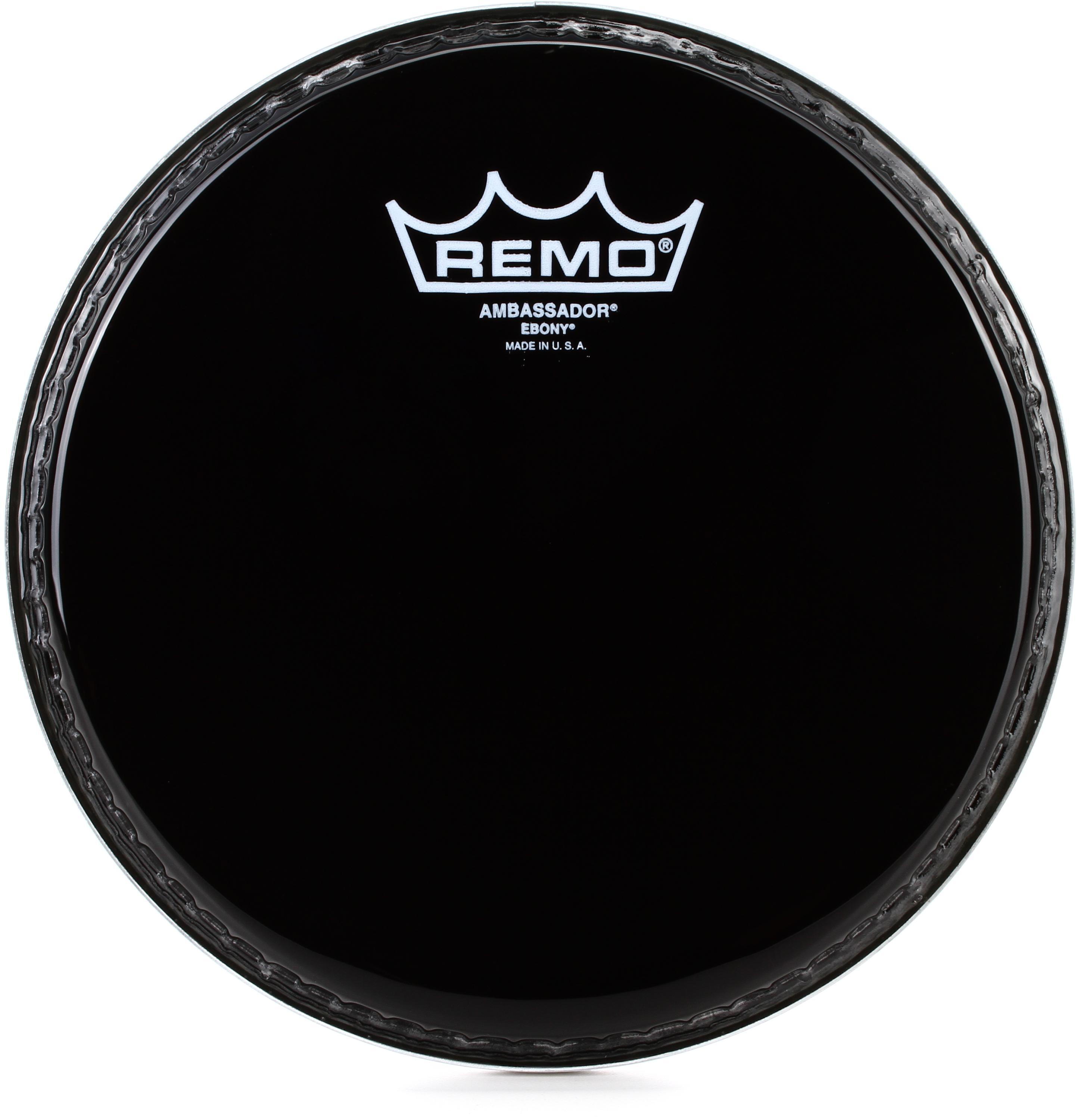 Bundled Item: Remo Ambassador Ebony Drumhead - 8 inch