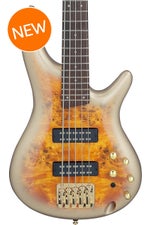 Photo of Ibanez SR Standard 5-string Electric Bass - Mars Gold Metallic Burst