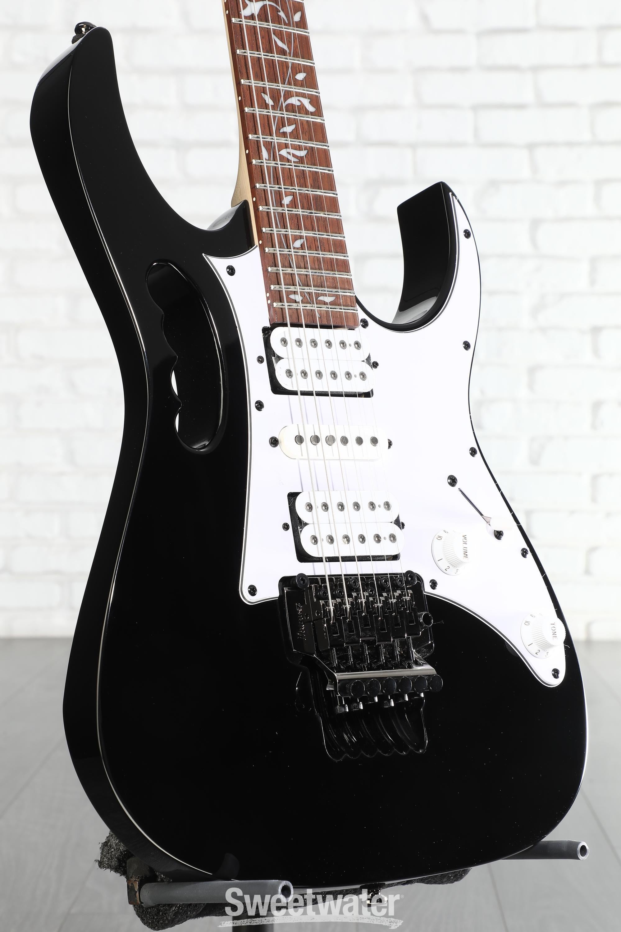 Ibanez Steve Vai Signature JEMJR - Black | Sweetwater