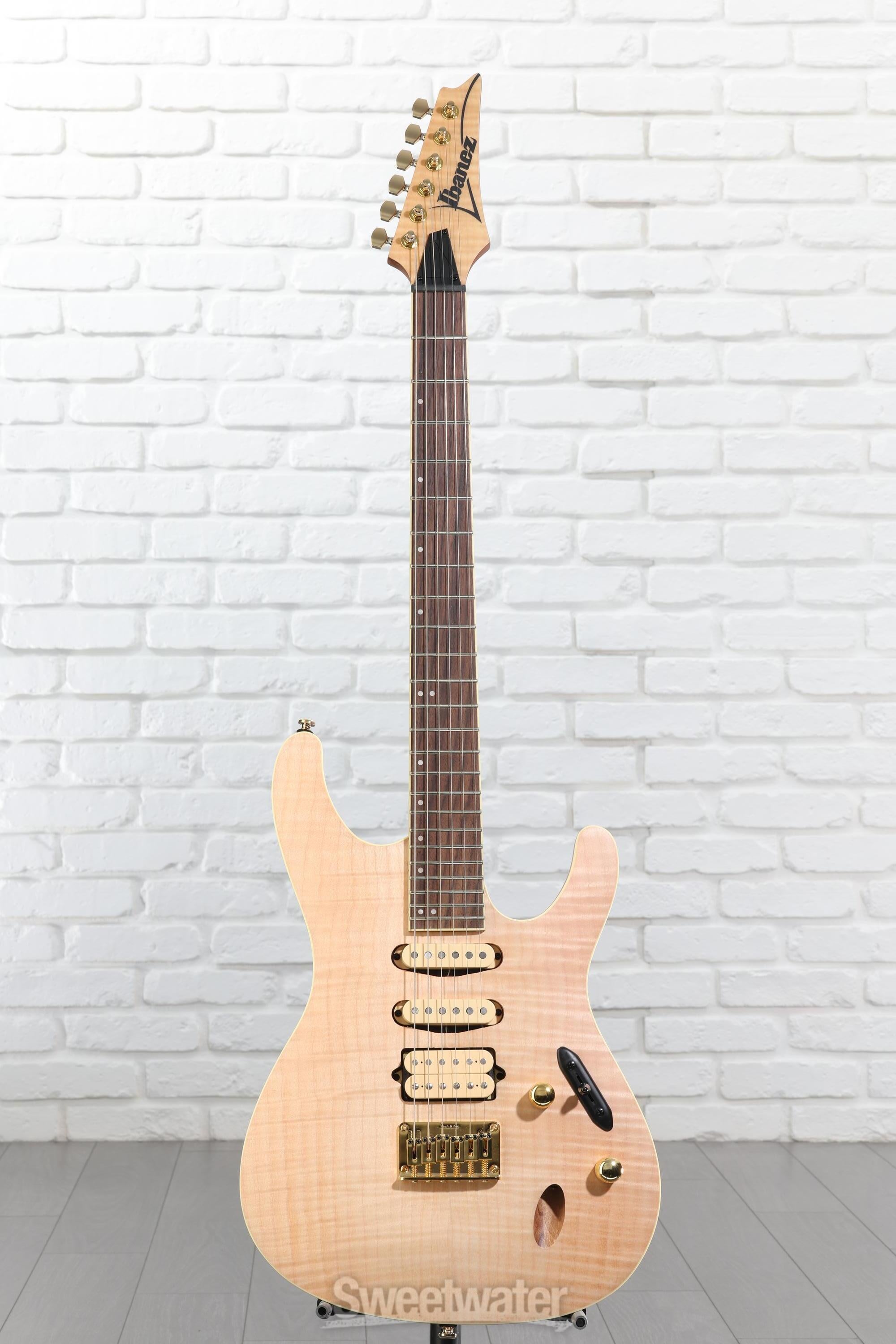 Ibanez Standard SEW761FM Electric Guitar - Natural Flat | Sweetwater