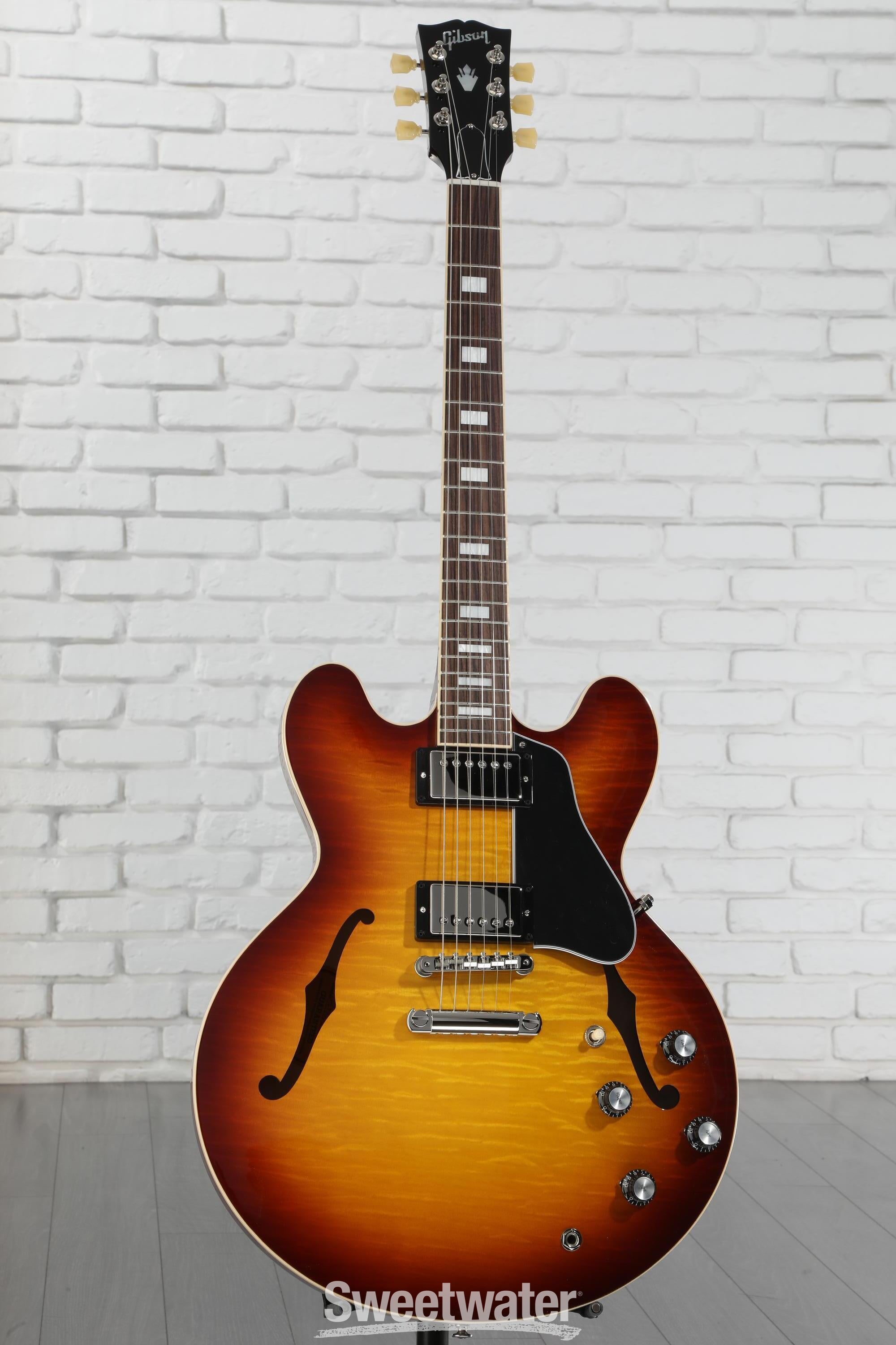 Gibson ES-335 Figured Semi-hollowbody Electric Guitar - Iced Tea