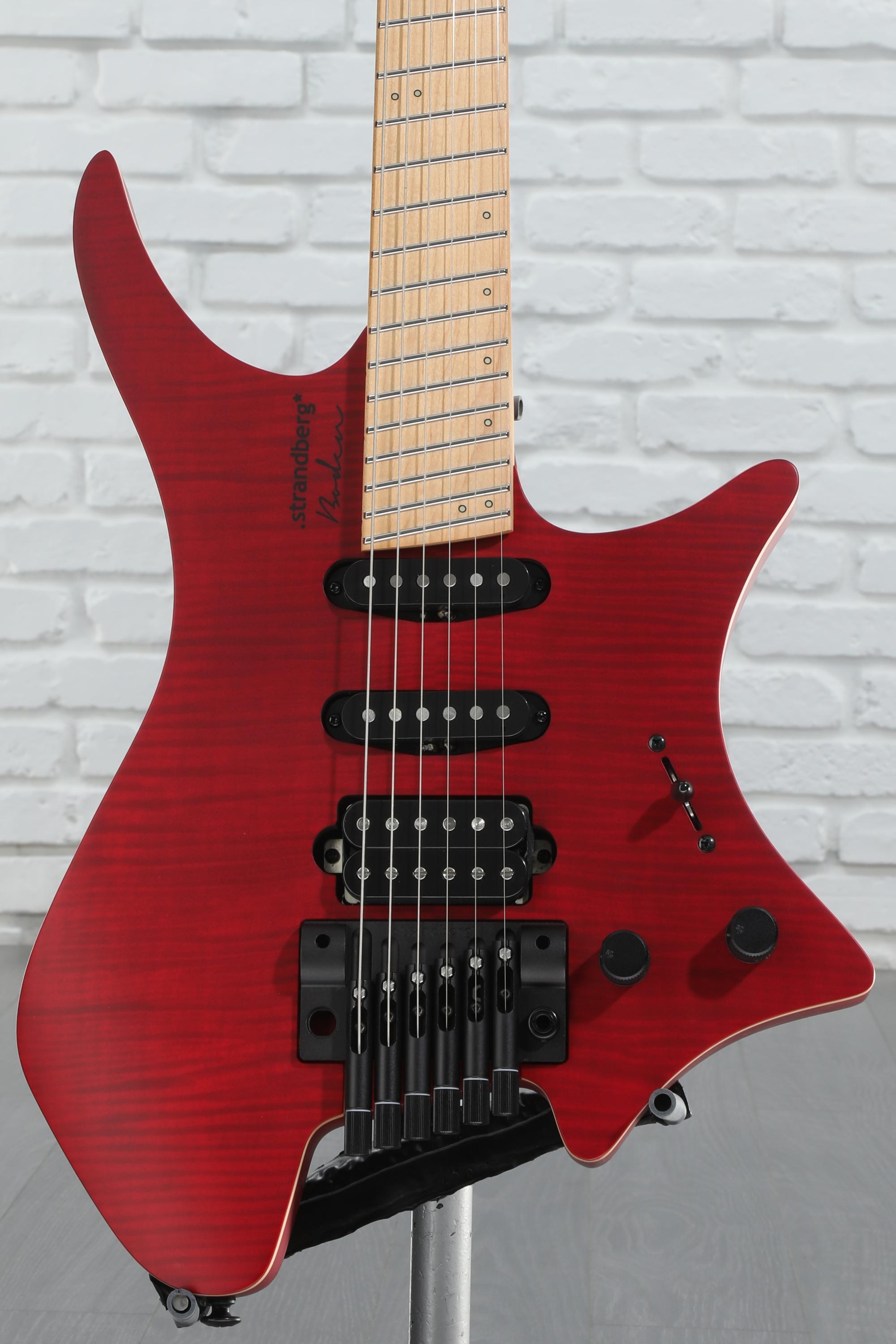 Boden Standard 6 Tremolo Maple Flame Blue - .strandberg
