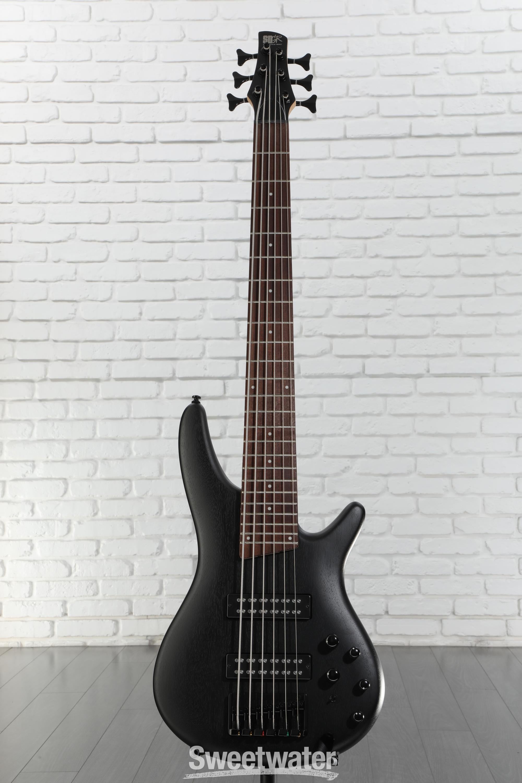 Ibanez　SR306EB-WK　6弦ベース Ibanez SR306EB 6-String Electric Bass Guitar Weathered Black