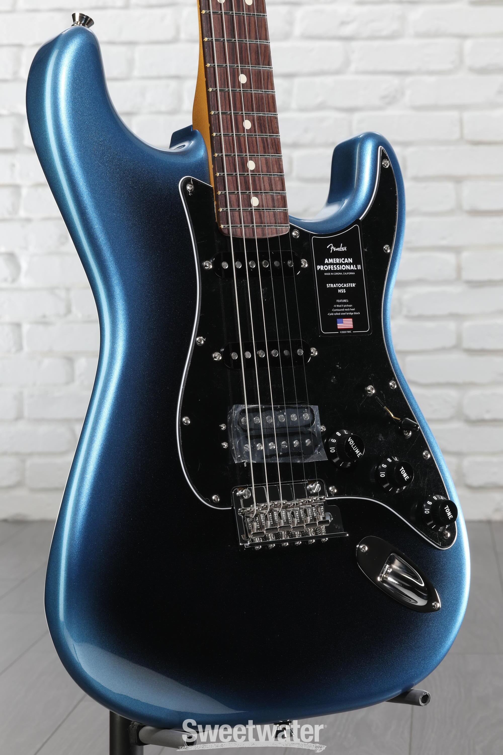 Fender American Professional II Stratocaster HSS Dark Night with