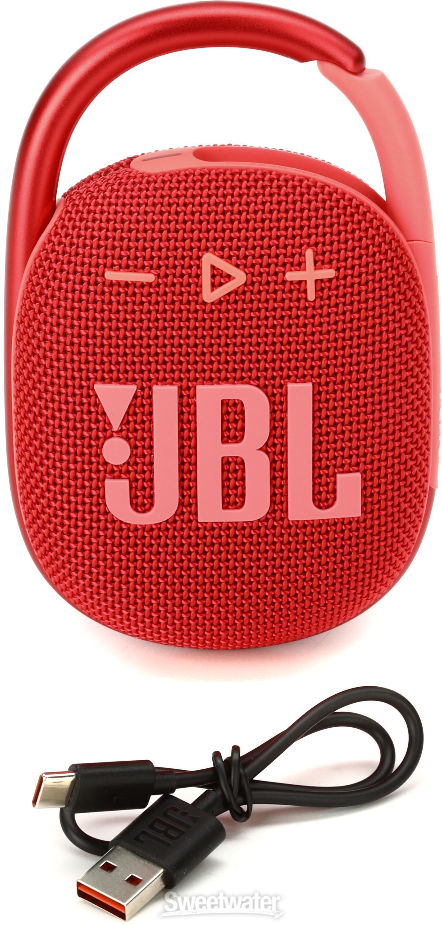 JBL Lifestyle Clip 4 Portable Waterproof Bluetooth Speaker - Red