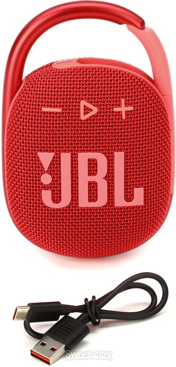 JBL Clip 4 - Speaker - for portable use - wireless - Bluetooth - 5
