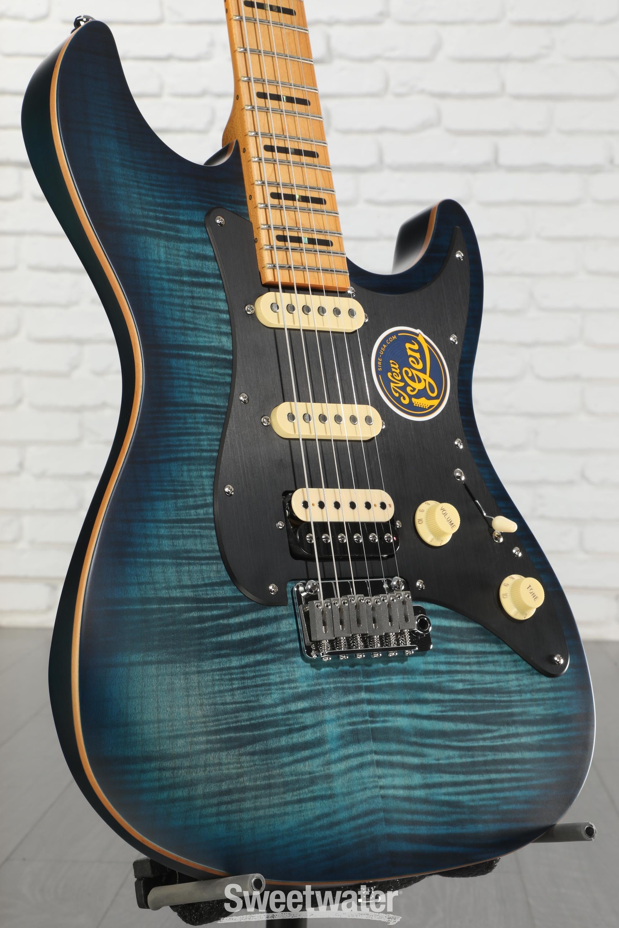 Sire Larry Carlton S7 FM New Gen Electric Guitar - Transparent