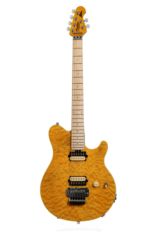 Sterling By Music Man AX40D - Transparent Gold | Sweetwater Sterling By Music Man AX40D - Transparent Gold | Sweetwater