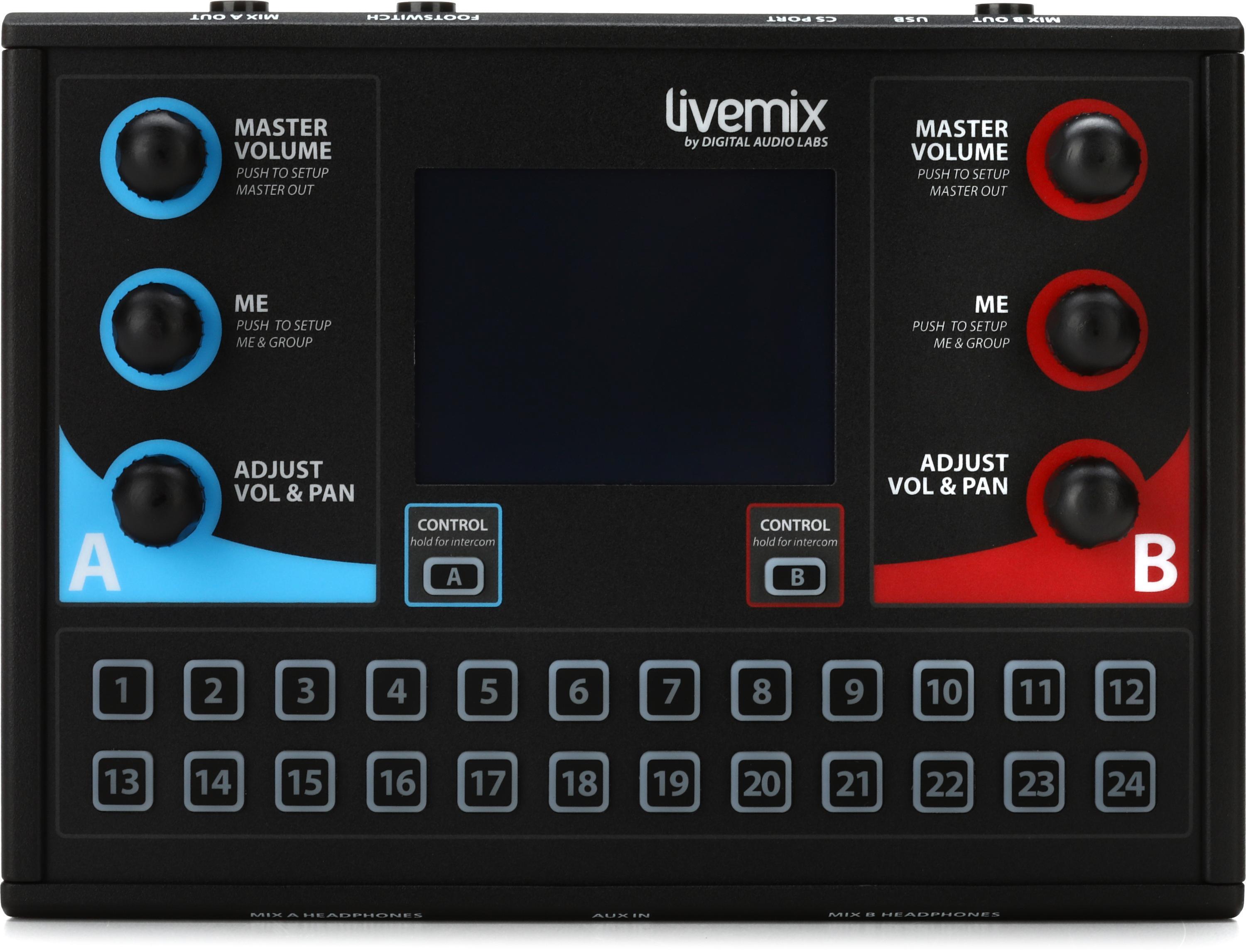 Livemix Personal Monitor System with Dante now shipping