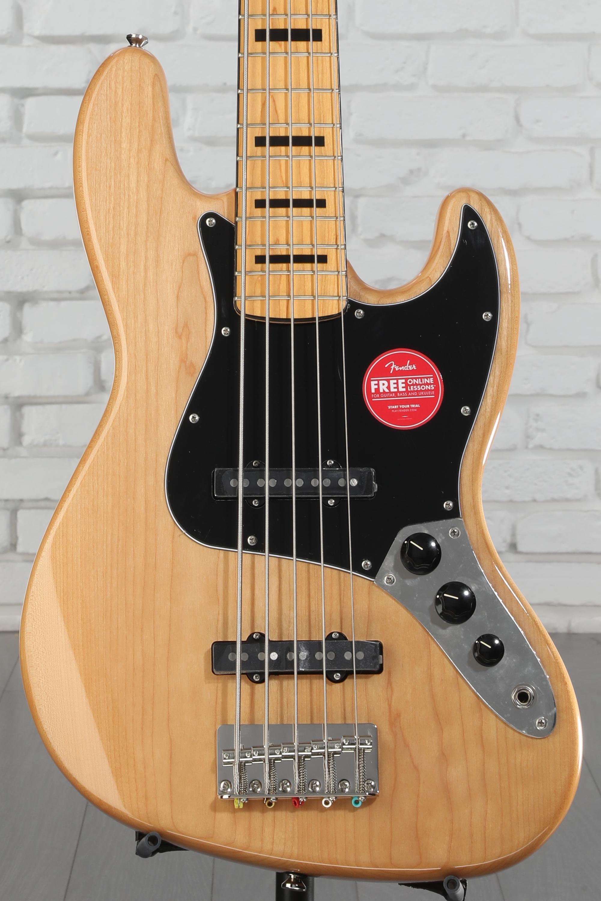 Squier Classic Vibe ’70s Jazz Bass Amazon.com: Squier Classic Vibe 70s Jazz Bass, Black, Maple