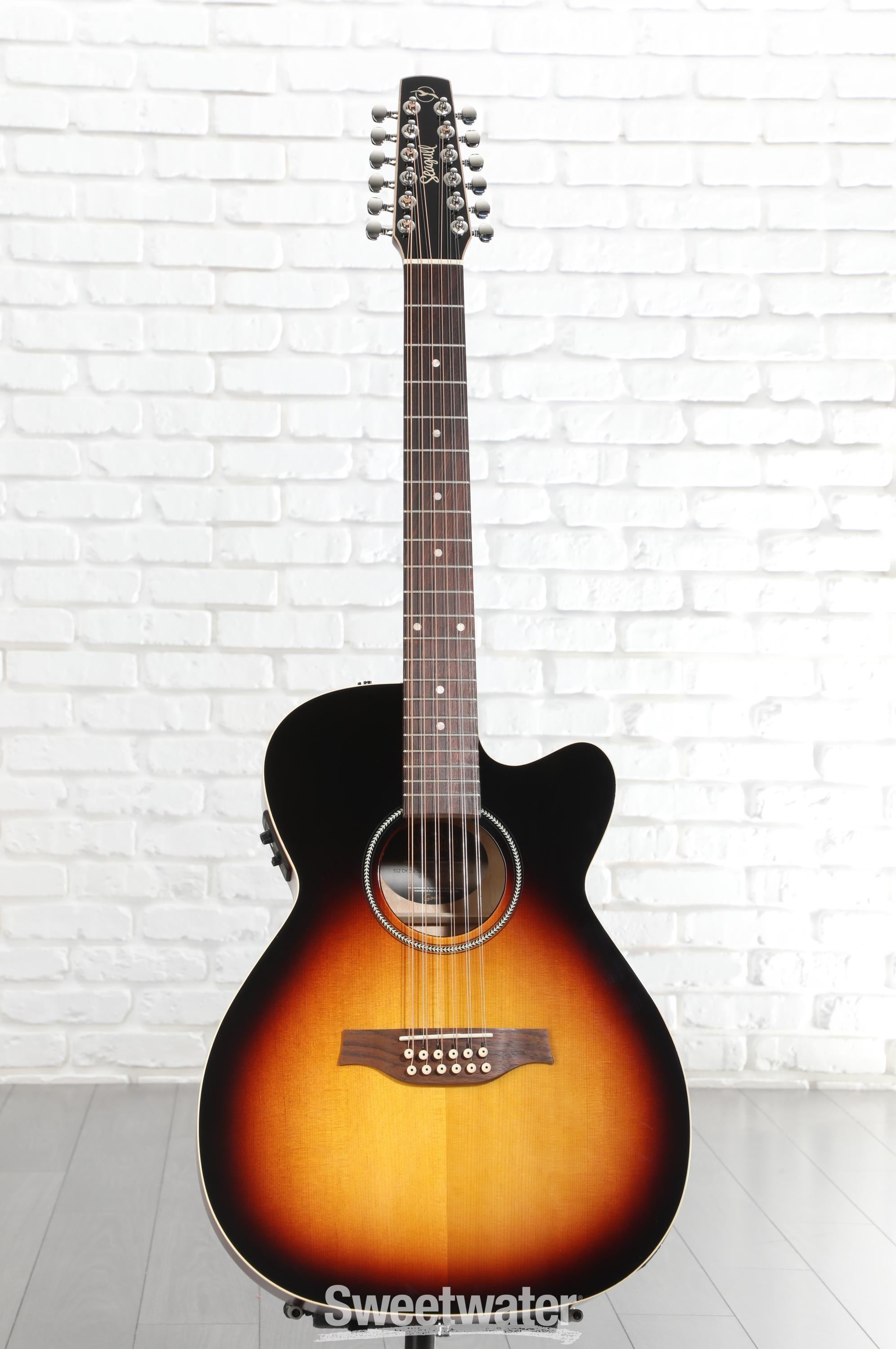 Seagull Guitars S12 CH CW Spruce Sunburst GT Acoustic-electric