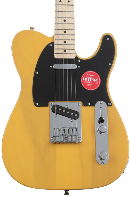 Squier Sonic Telecaster Electric Guitar - Butterscotch Blonde